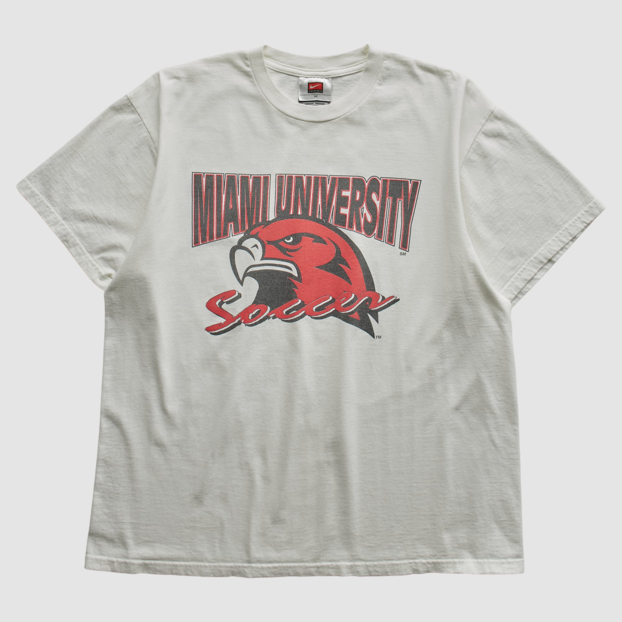 Miami University RedHawks Nike 2000s T-shirt - White - S