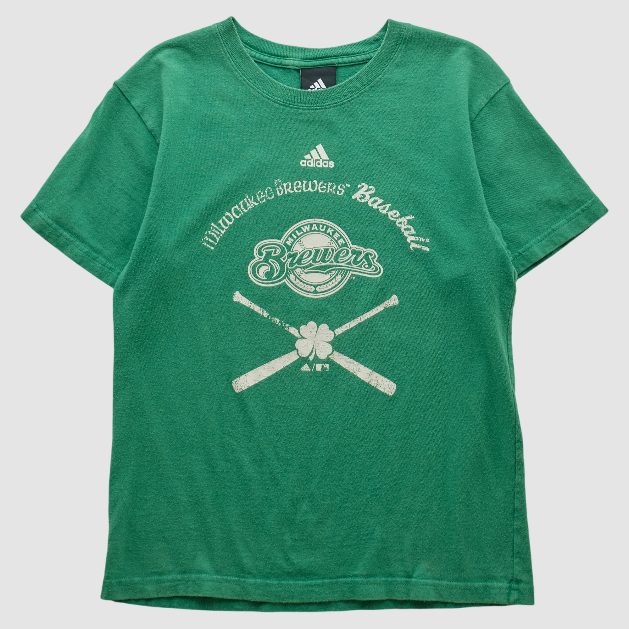 Milwaukee Brewers Adidas 2000s T-shirt - Green - XXS