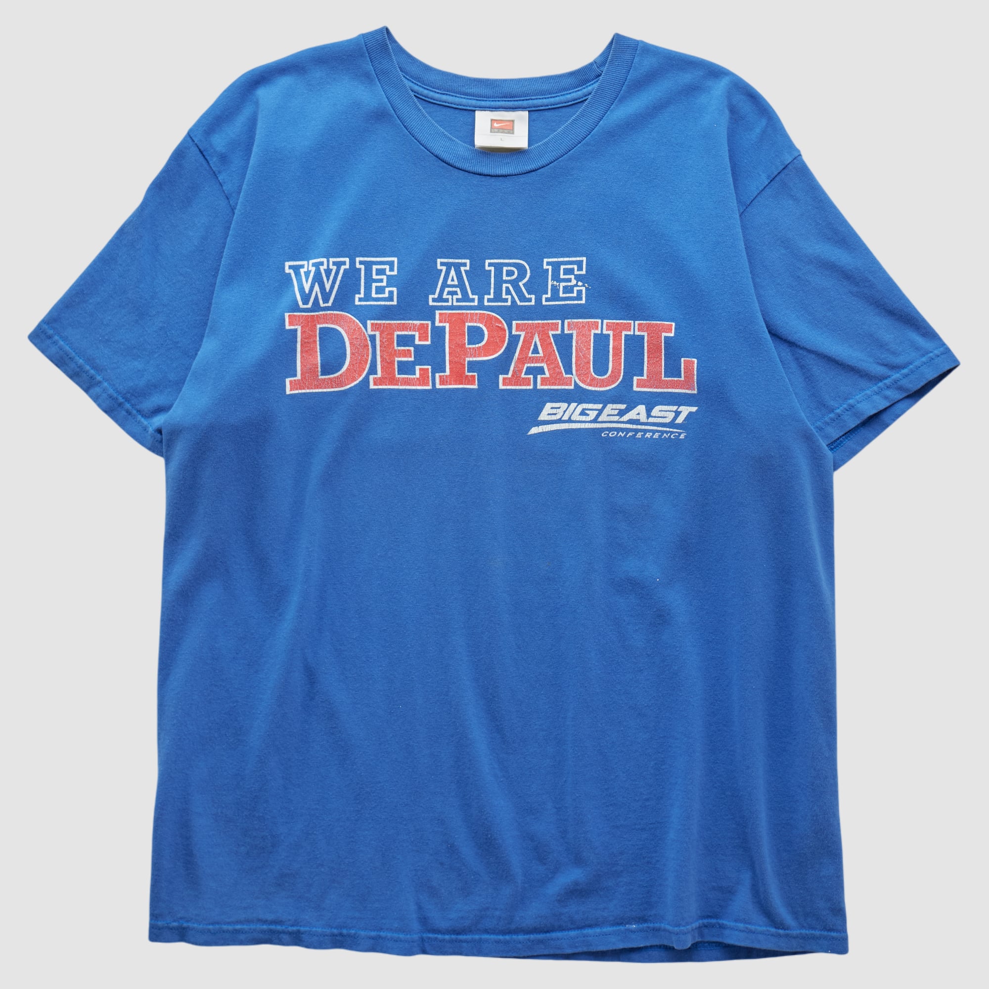 DePaul Blue Demons Nike 2000s T-shirt - Blue - M