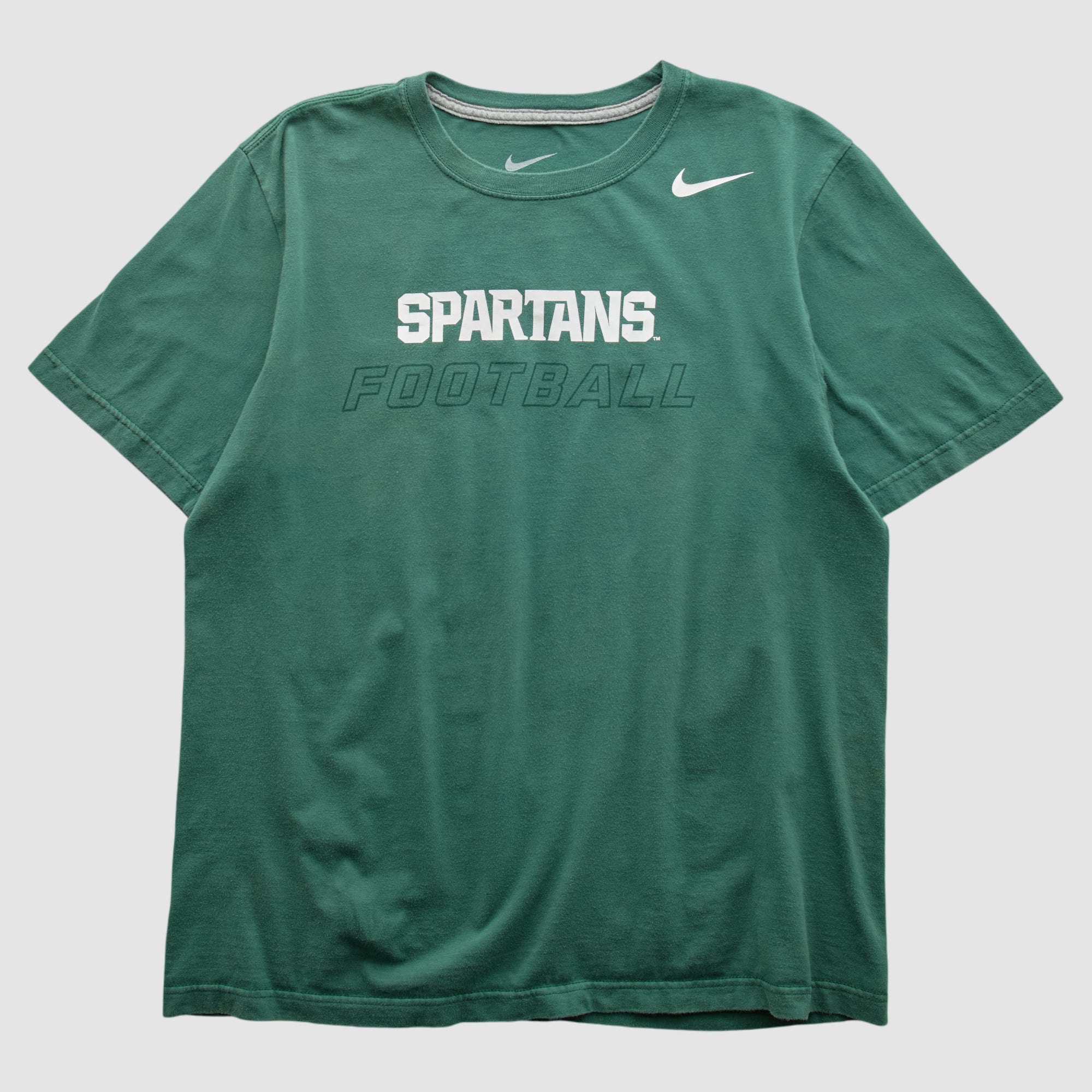 Michigan State Spartans Nike 2010s T-shirt - Green - S