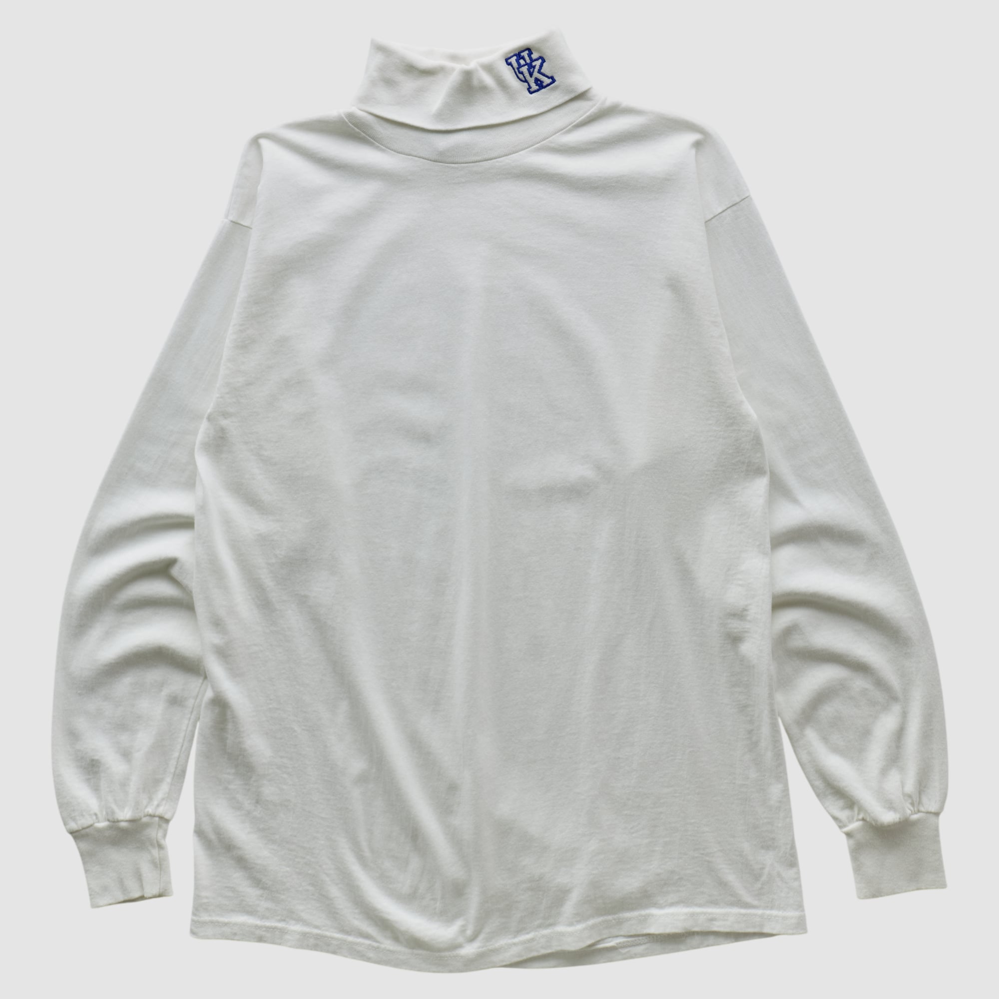 Kentucky Wildcats Midwest Embroidery 90s Long Sleeve Top - White - M