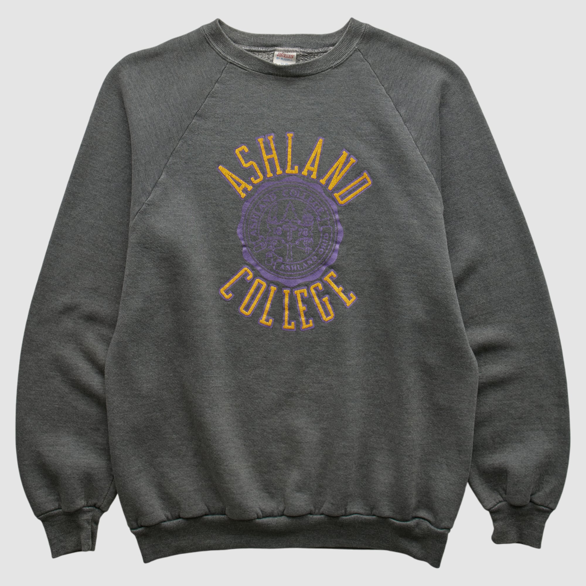 Ashland Eagles Jerzees 90s Pullover Sweatshirt - Charcoal - S