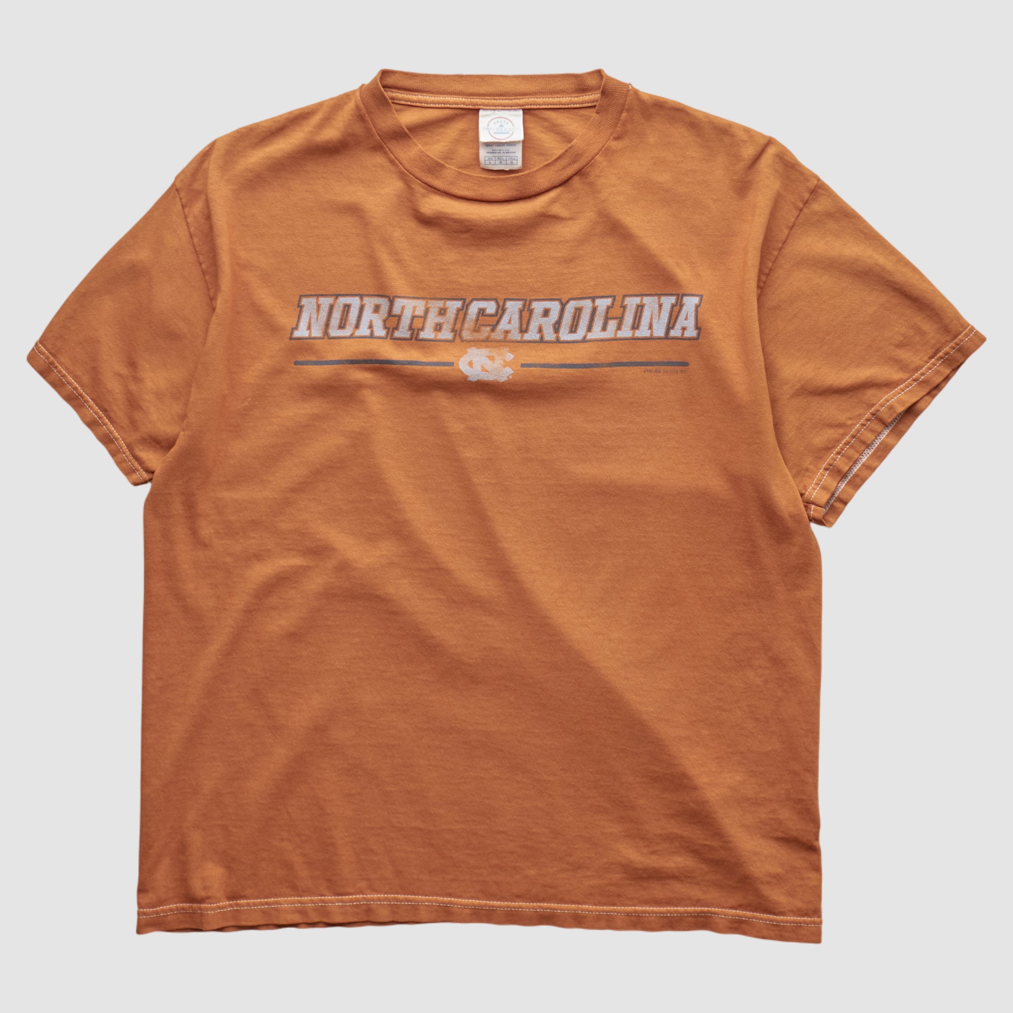 North Carolina Tar Heels Delta 90s T-shirt - Orange - S