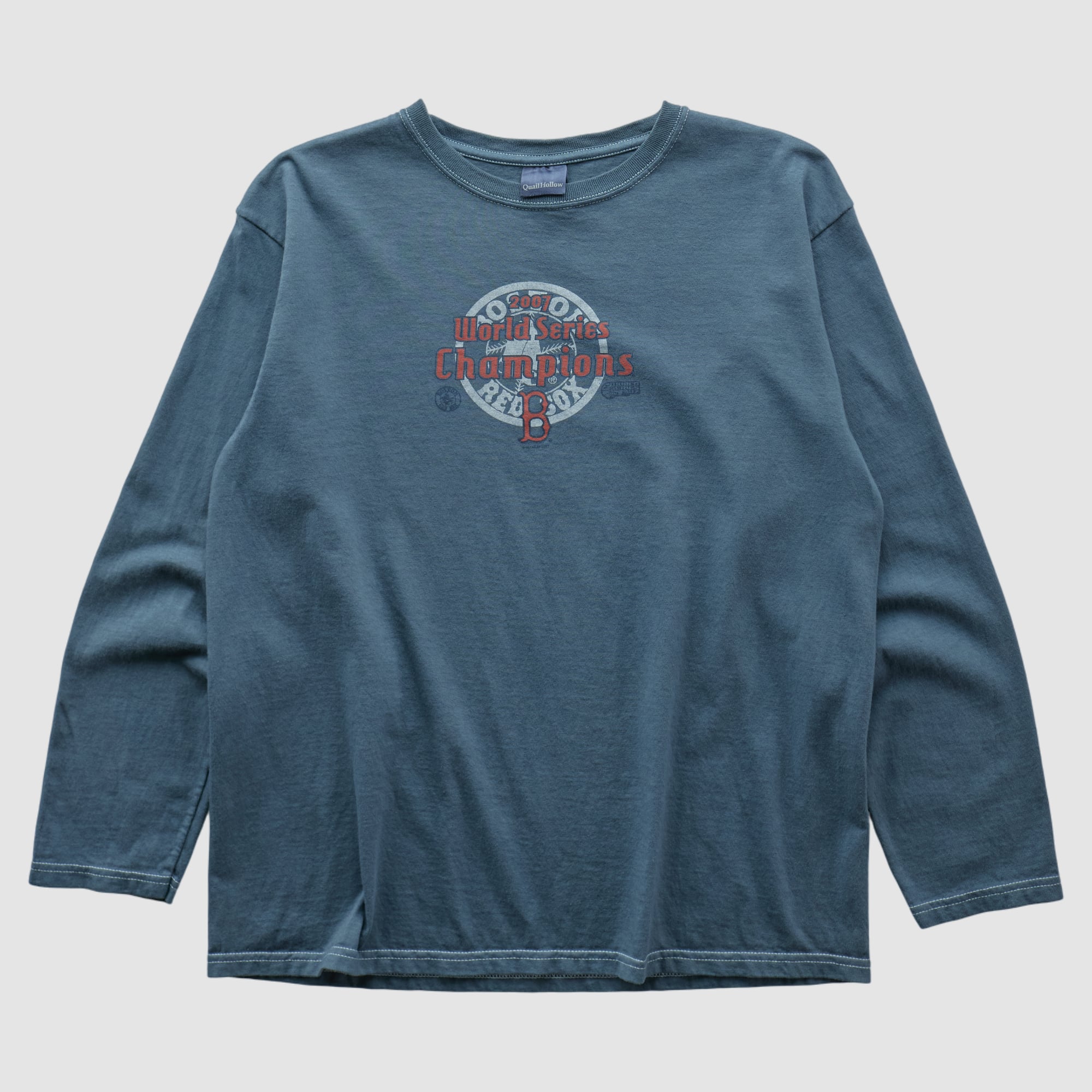 Boston Red Sox Quail Hollow 2000s Long Sleeve T-shirt - Blue - S