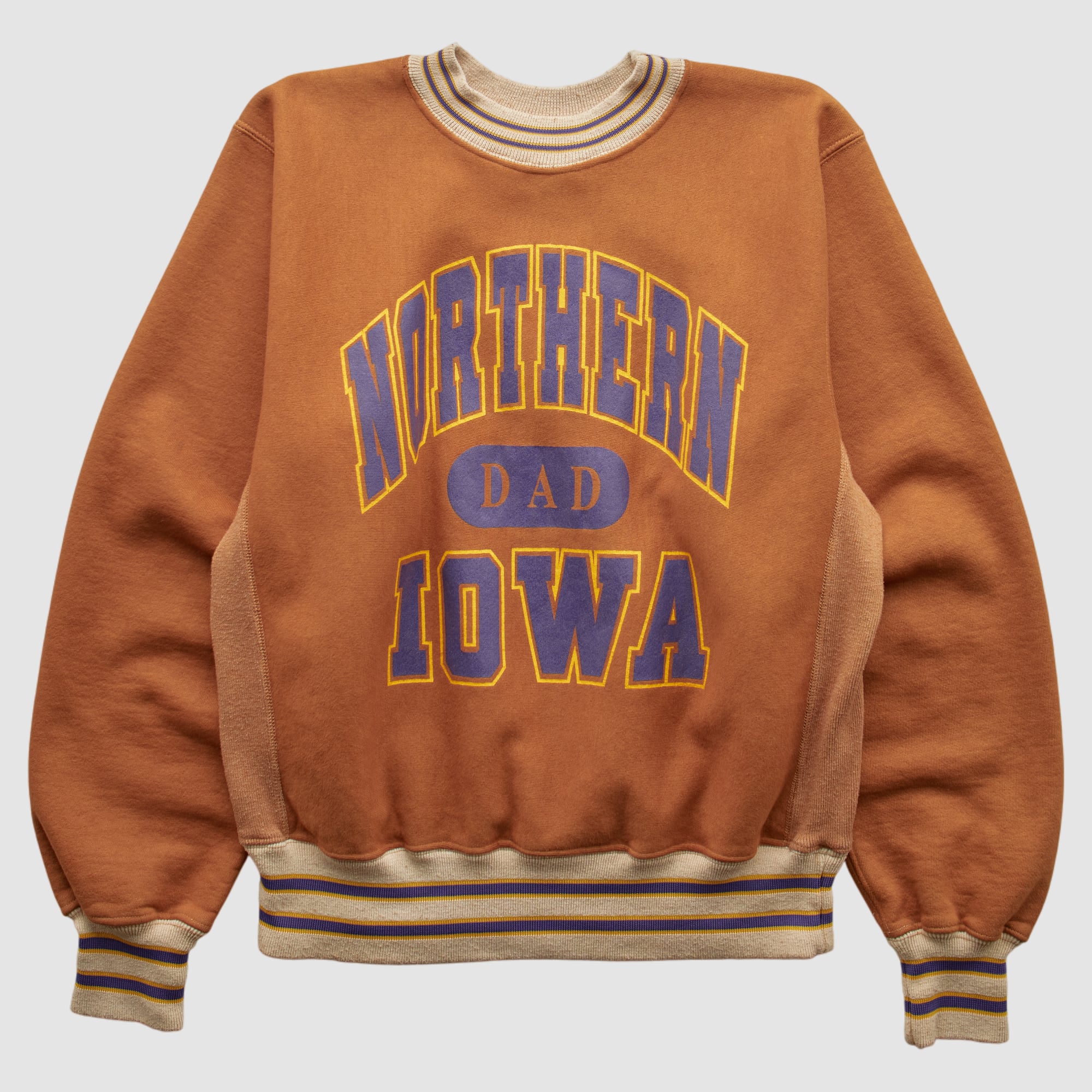 Northern Iowa Panthers Northwest Knitting Mills 90s Sweatshirt - Brown - M