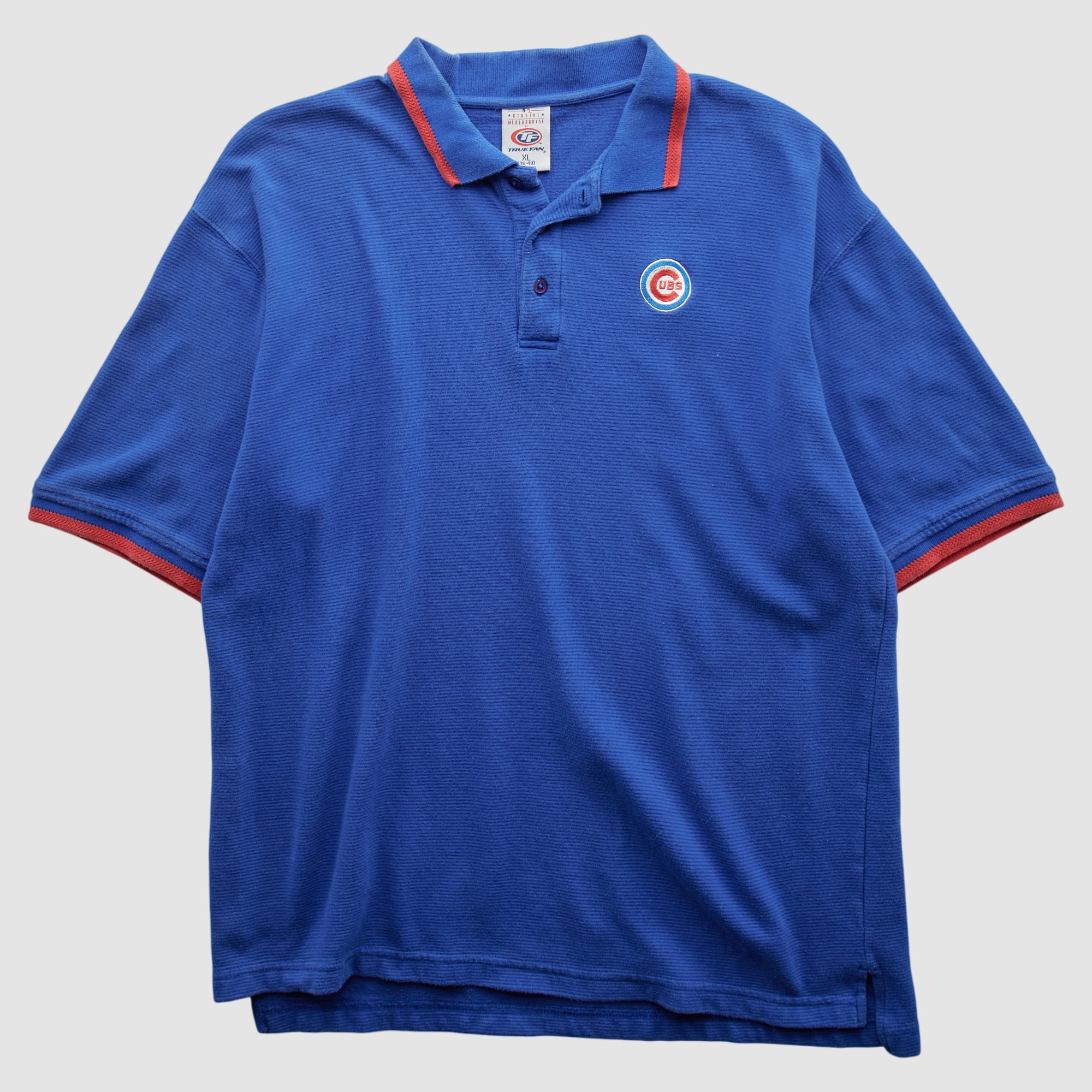 Chicago Cubs True Fan 2000s Polo - Blue - XL