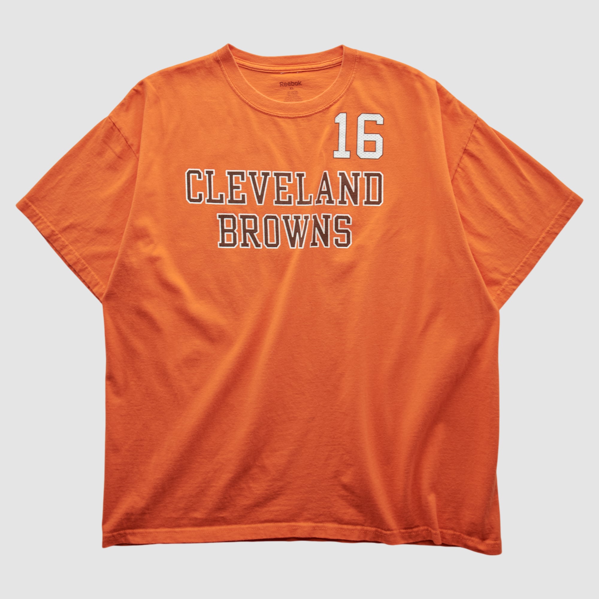 Cleveland Browns Reebok 2000s T-shirt - Orange - M