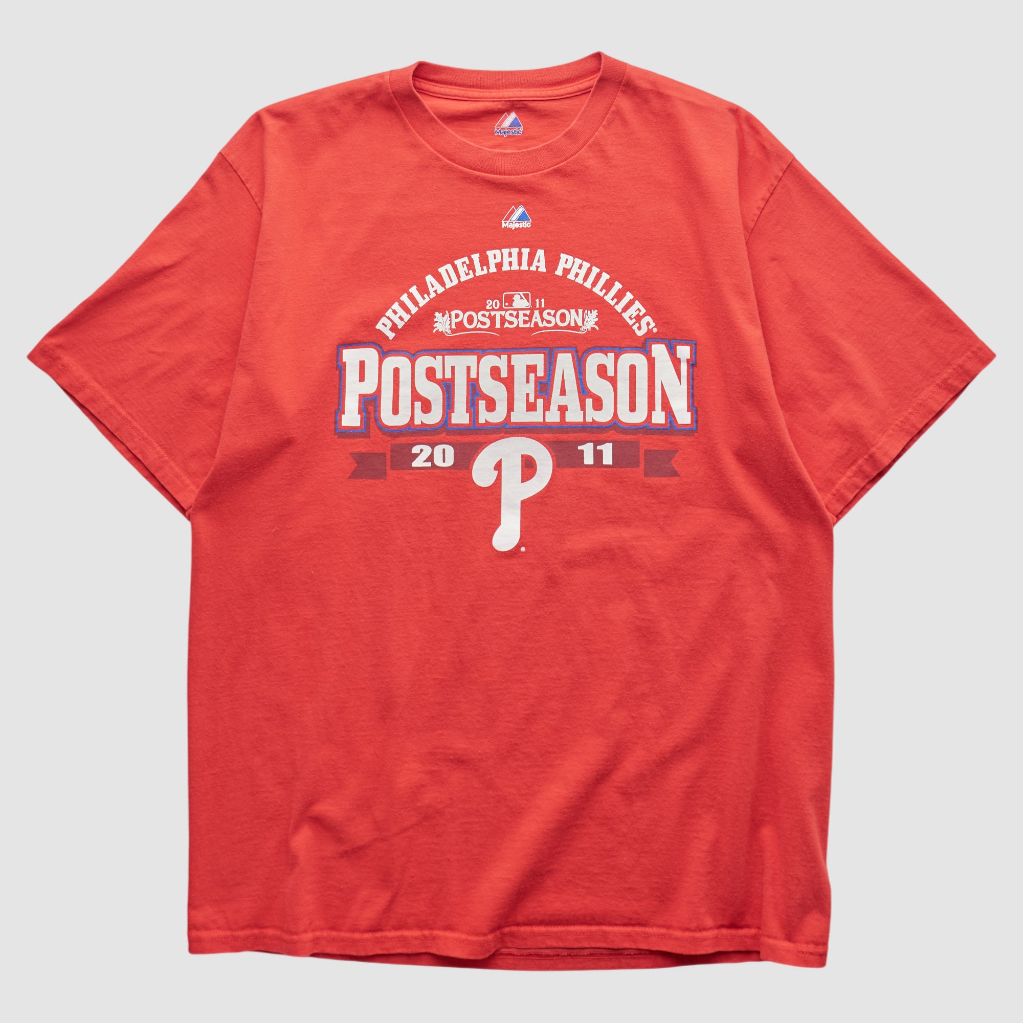 Philadelphia Phillies Majestic 2011 T-shirt - Red - M