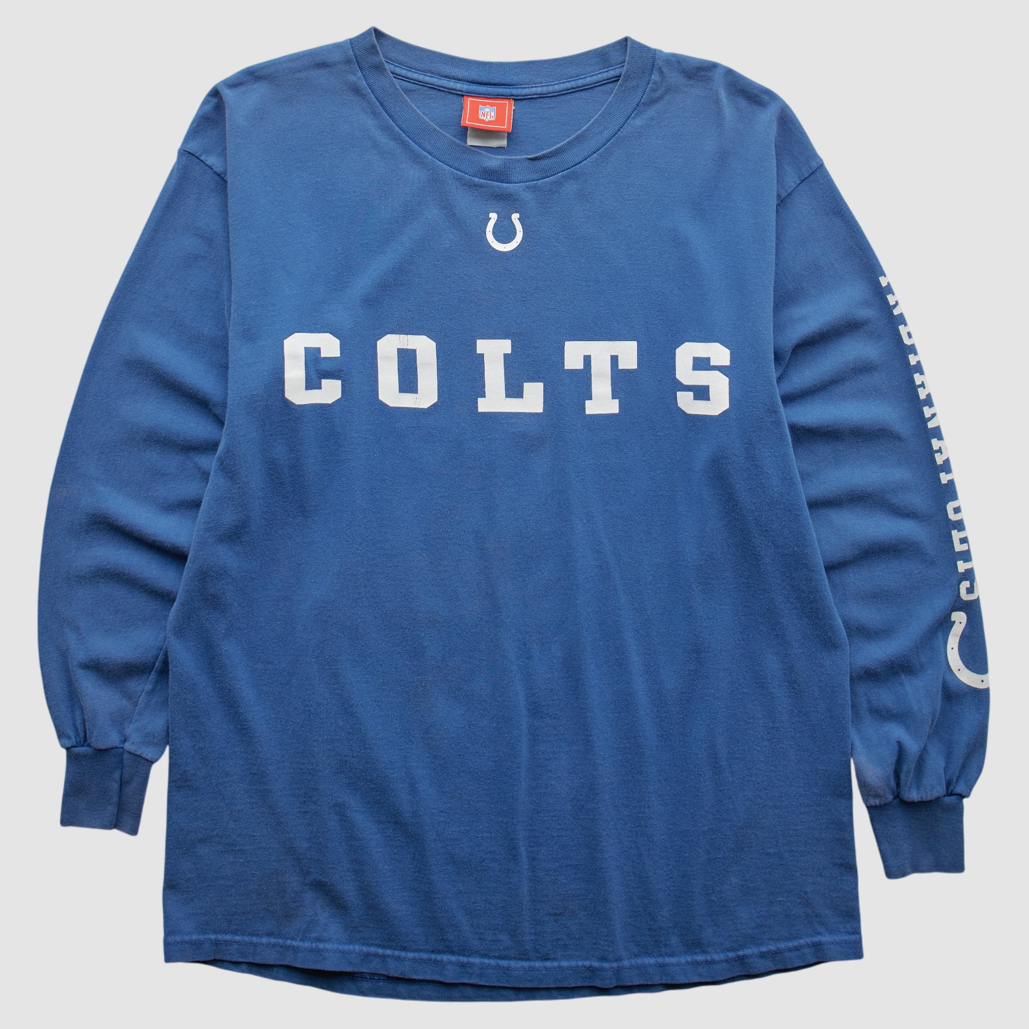Indianapolis Colts NFL 2000s Long Sleeve T-shirt - Blue - M