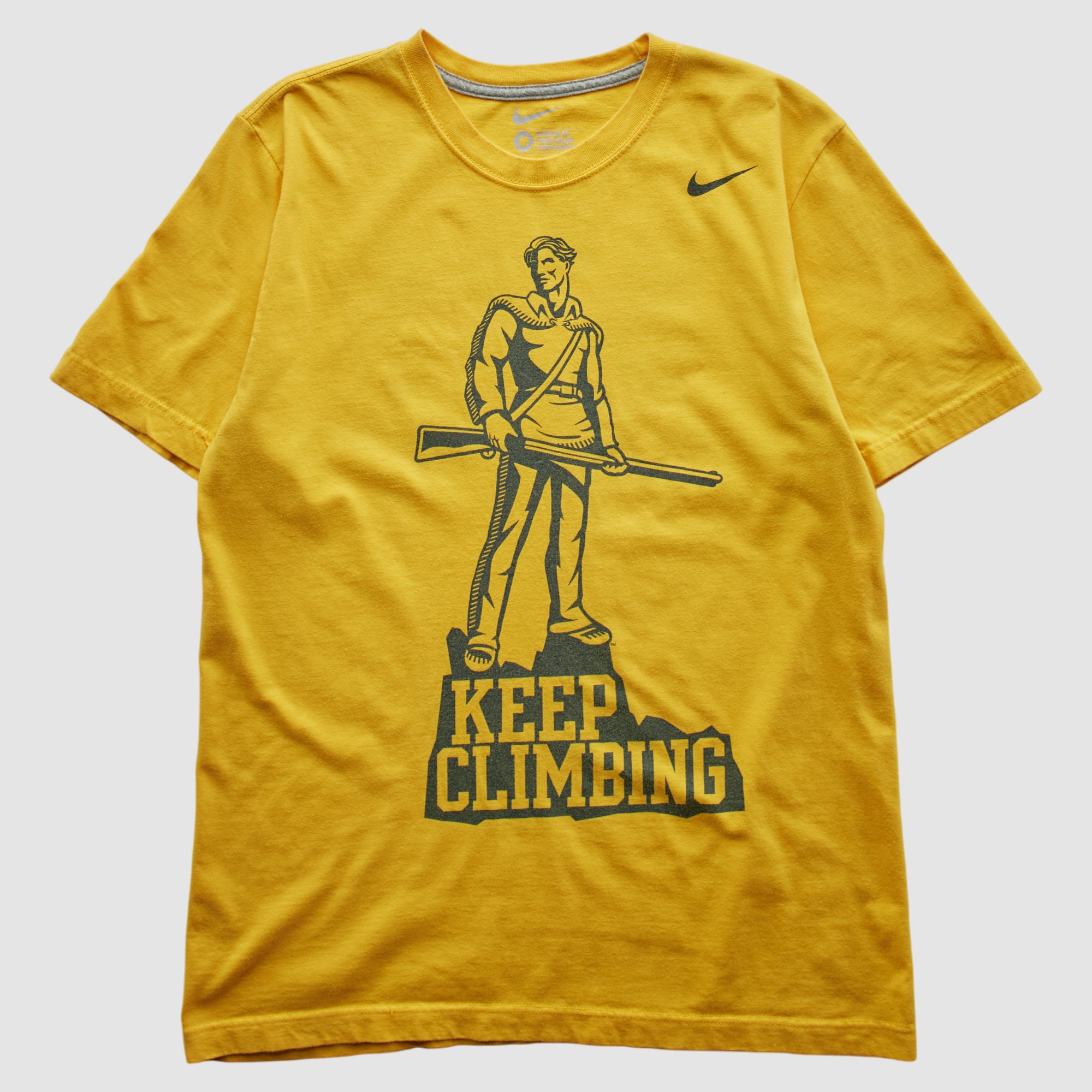 West Virginia Mountaineers Nike 2010s T-shirt - Yellow - S