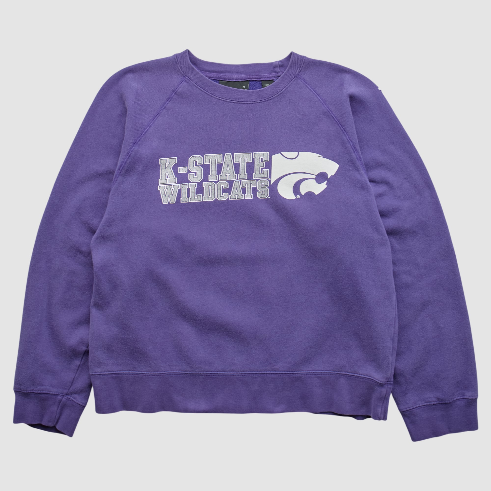Kansas State Wildcats Jones and Mitchell 2010s Pullover Sweatshirt - Purple - XS