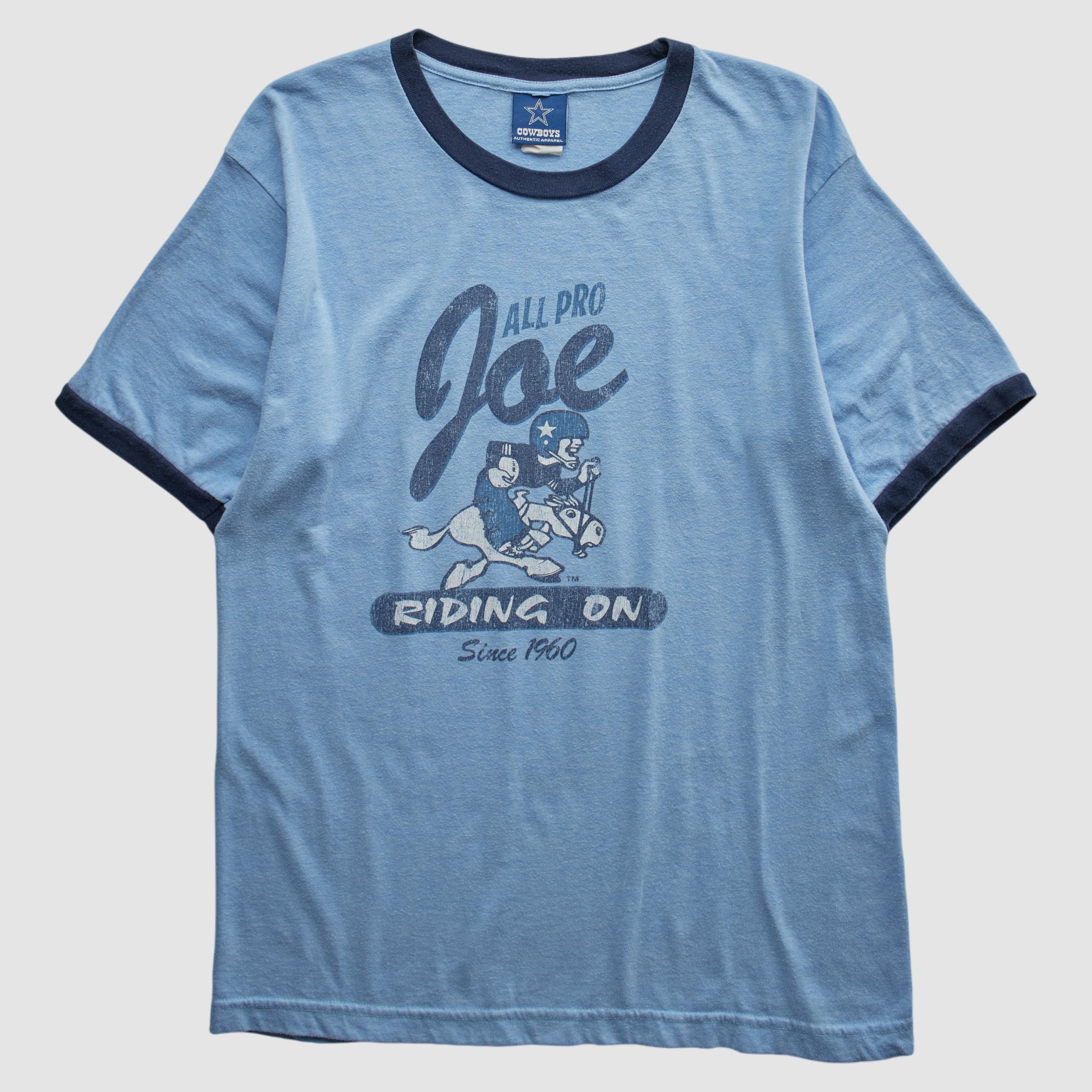 Dallas Cowboys Authentic Apparel 2000s T-shirt - Light Blue - S
