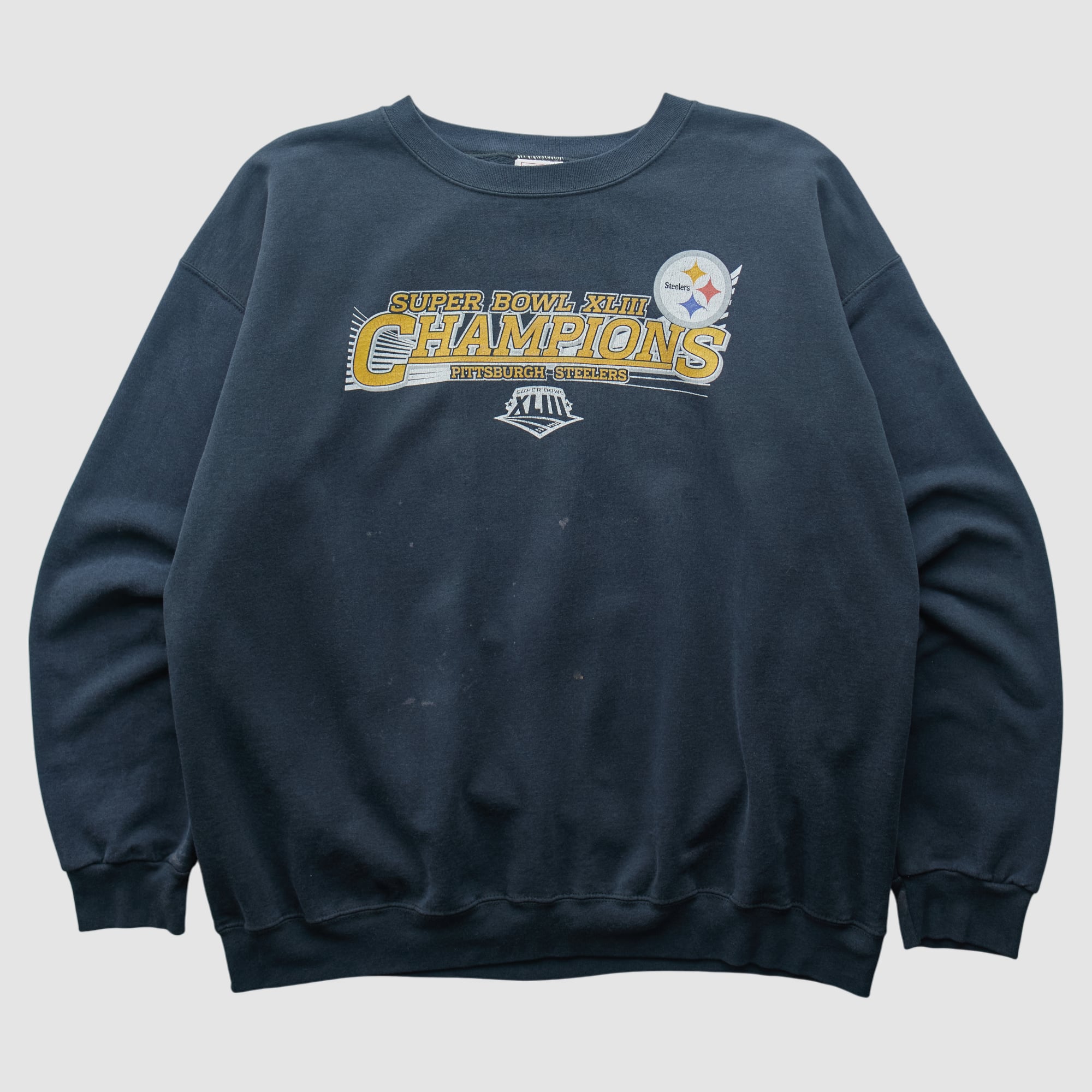 Pittsburgh Steelers NFL 2009 Pullover Sweatshirt - Navy - L