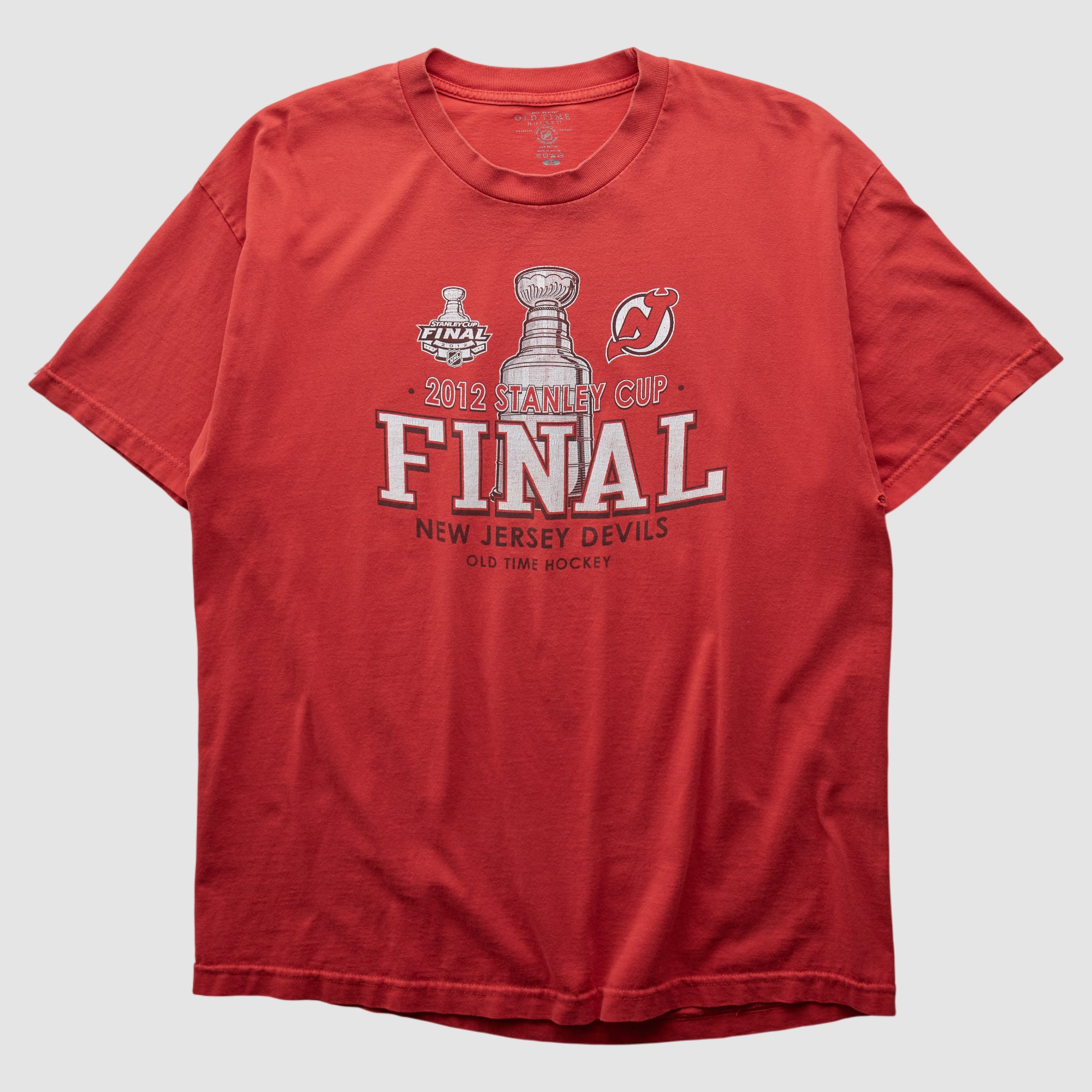New Jersey Devils Old Time Hockey 2012 T-shirt - Red - M