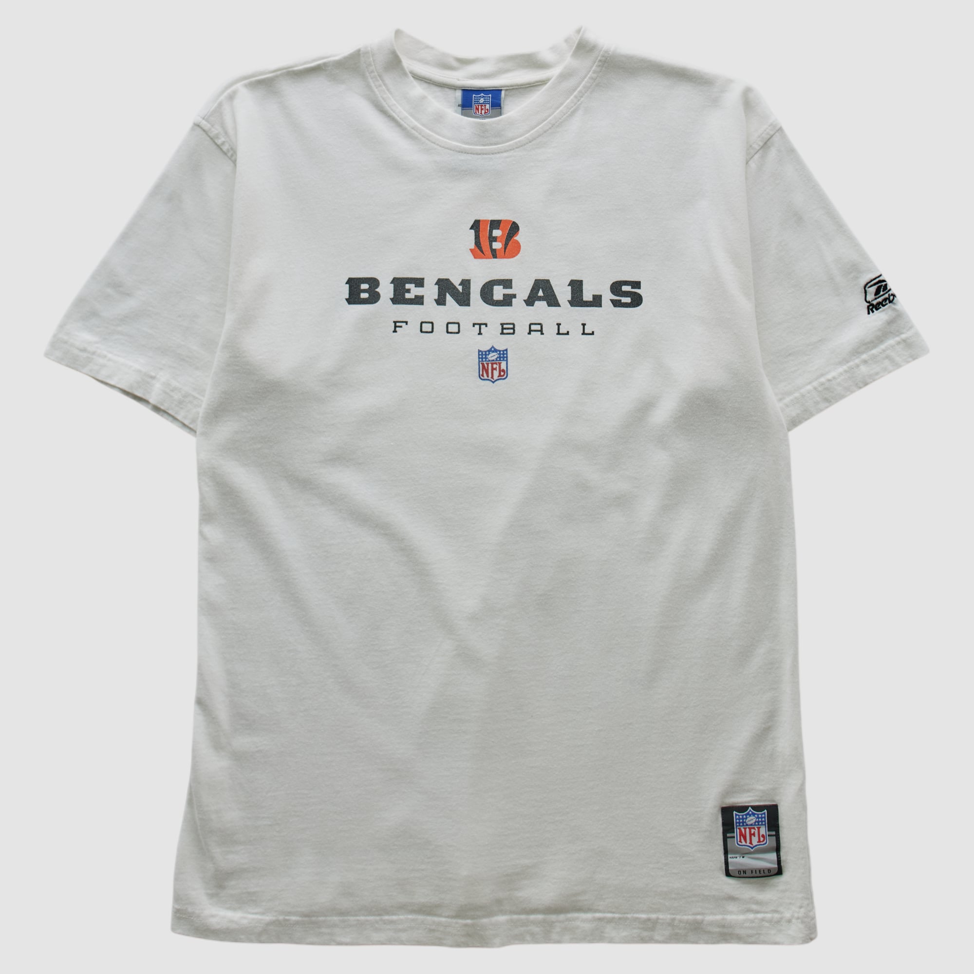 Cincinnati Bengals Reebok 2000s T-shirt - White - M