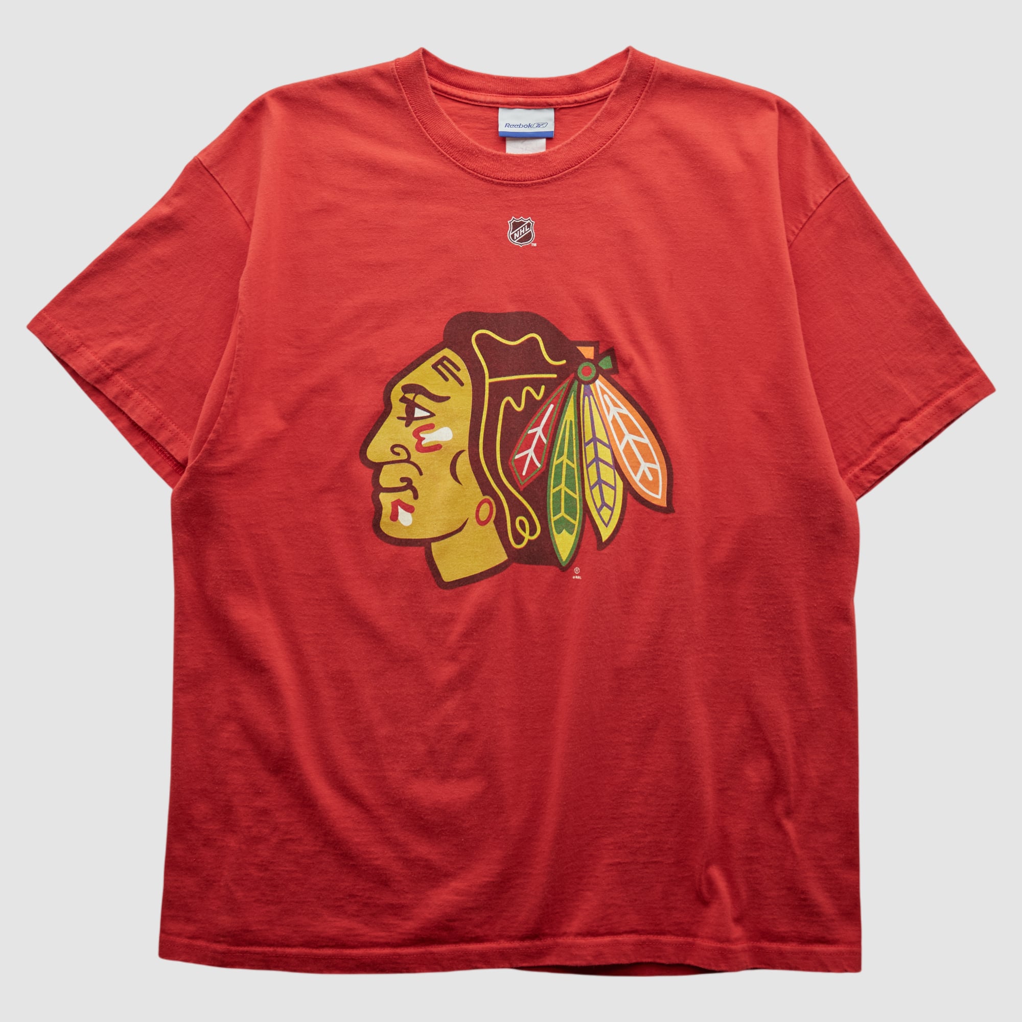 Chicago Blackhawks Reebok 2000s T-shirt - Red - S