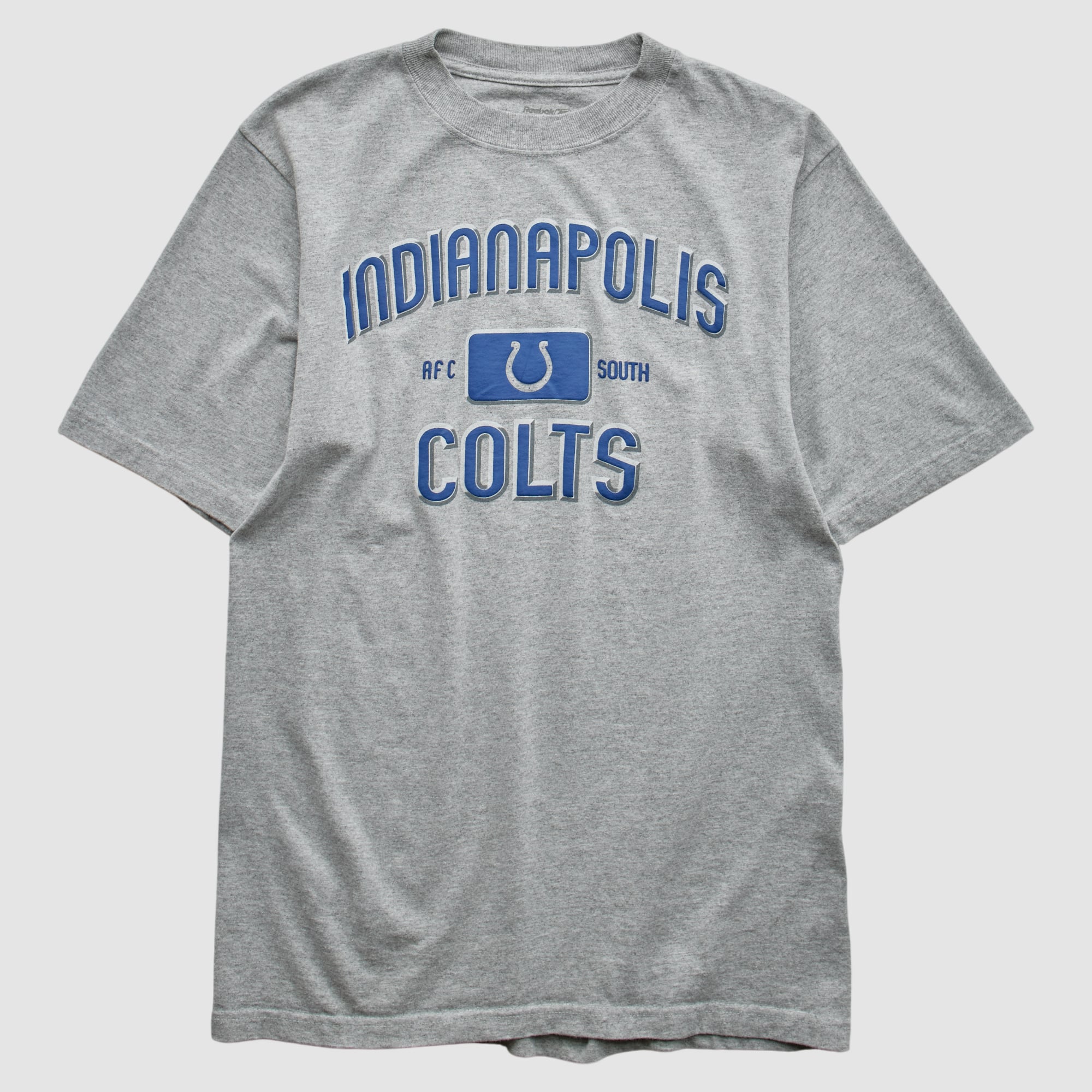 Indianapolis Colts Reebok 2000s T-shirt - Heather Gray - S