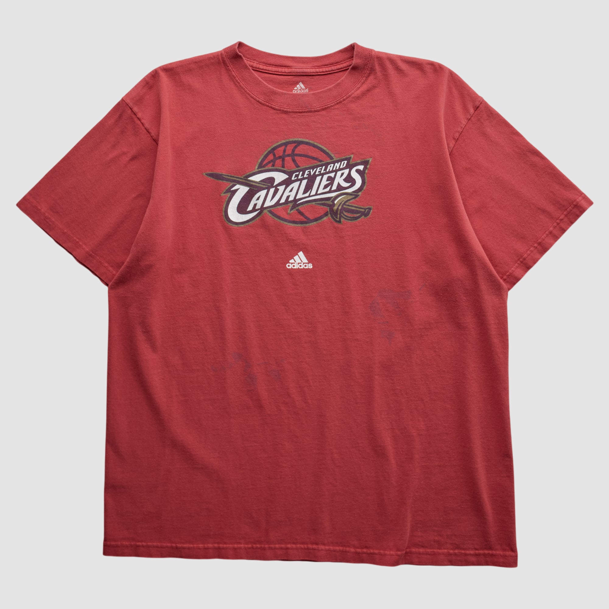 Cleveland Cavaliers Adidas 2010s T-shirt - Maroon - M