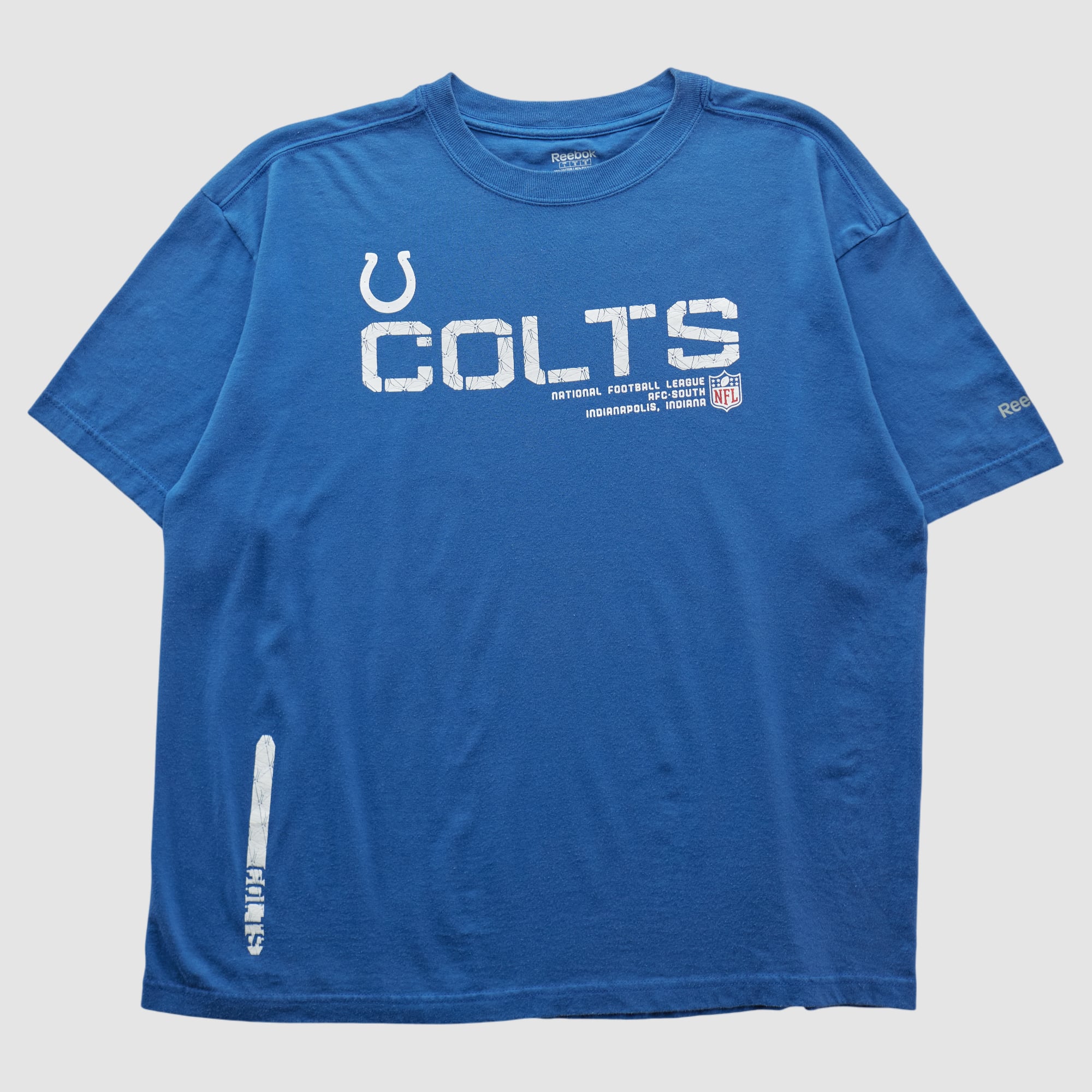 Indianapolis Colts Reebok 2000s T-shirt - Blue - L