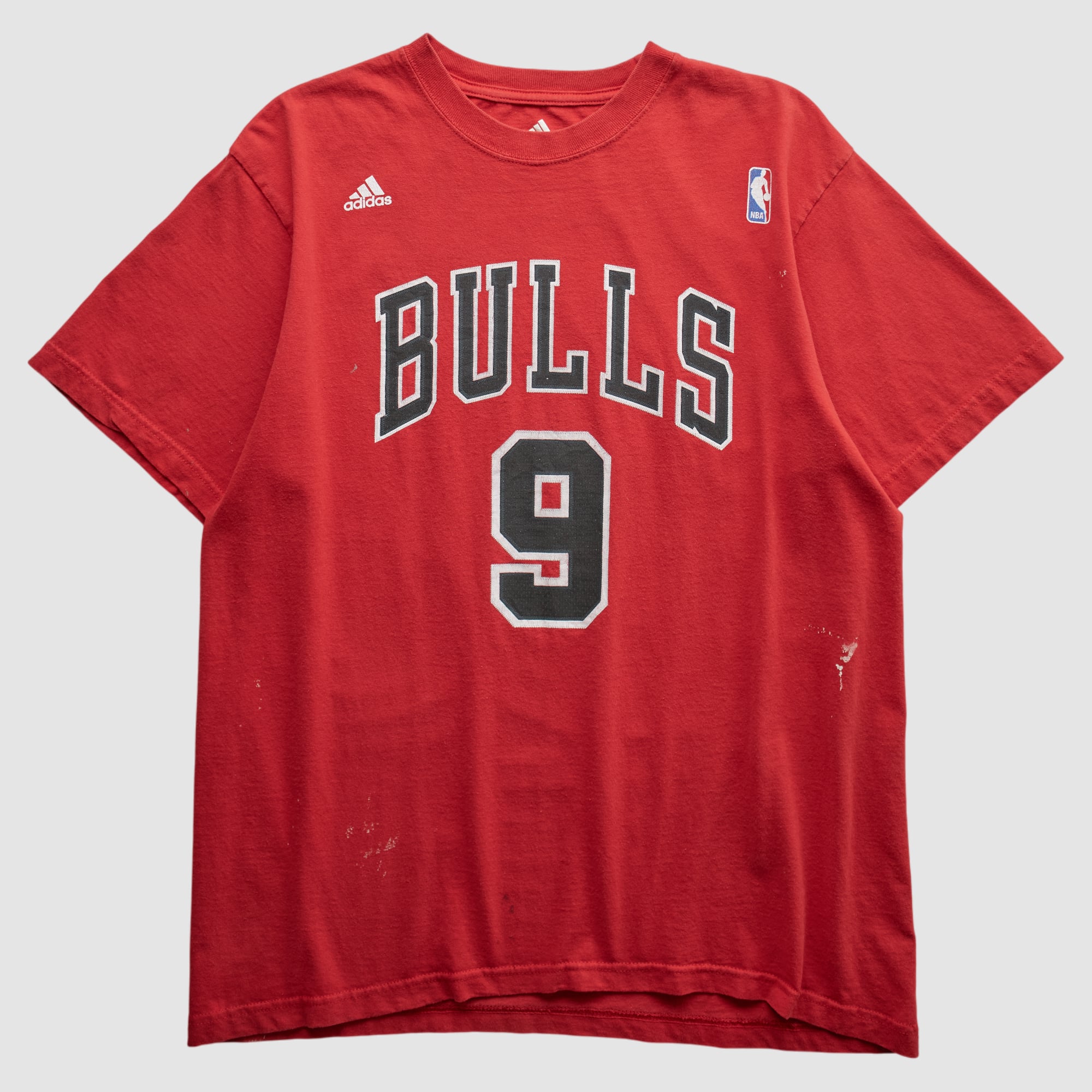 Chicago Bulls Adidas 2010s T-shirt - Red - S