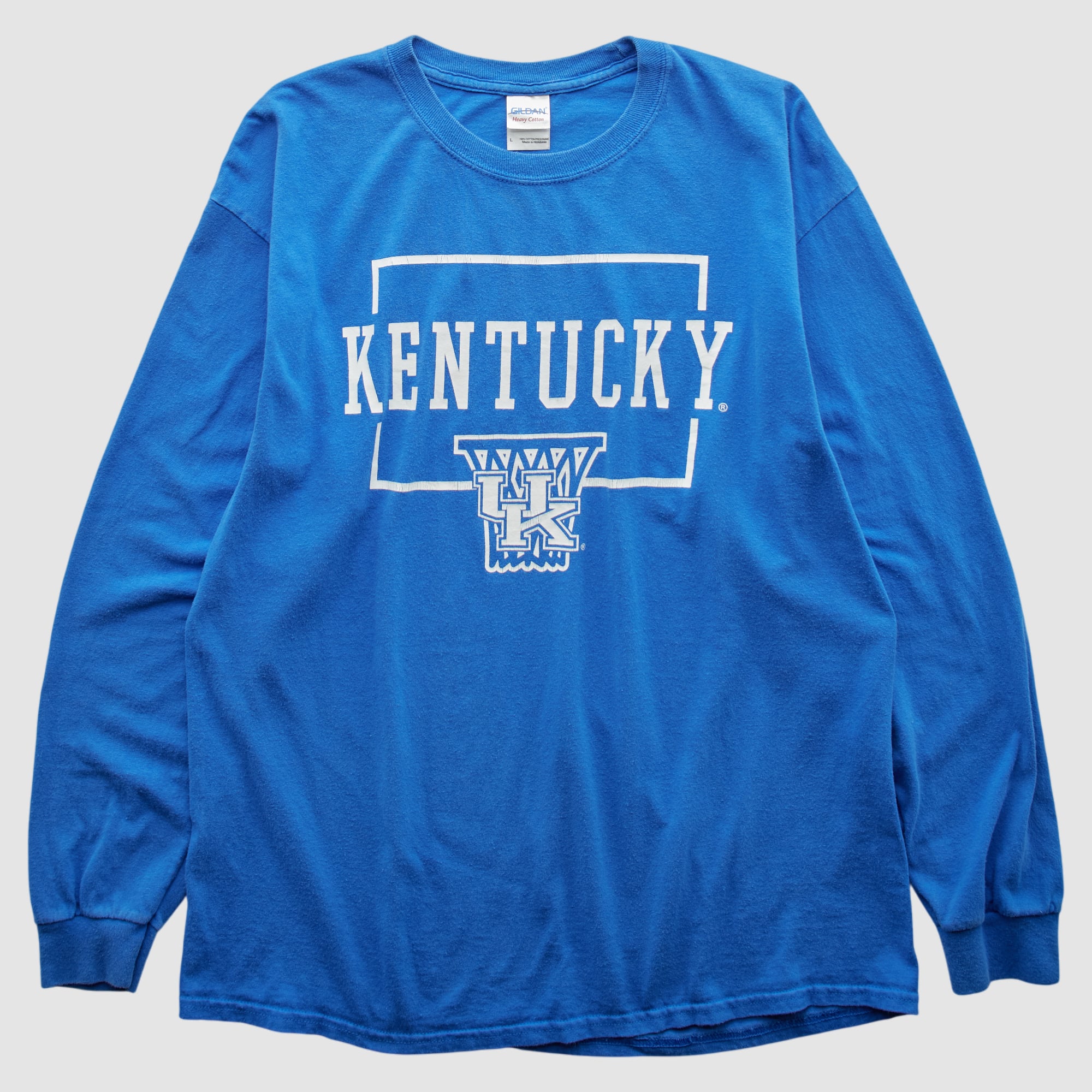 Kentucky Wildcats Gildan 2000s Long Sleeve T-shirt - Blue - M