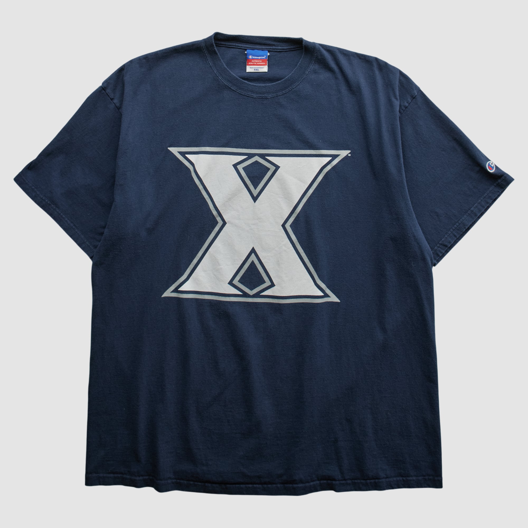 Xavier Musketeers Champion 2000s T-shirt - Navy - L