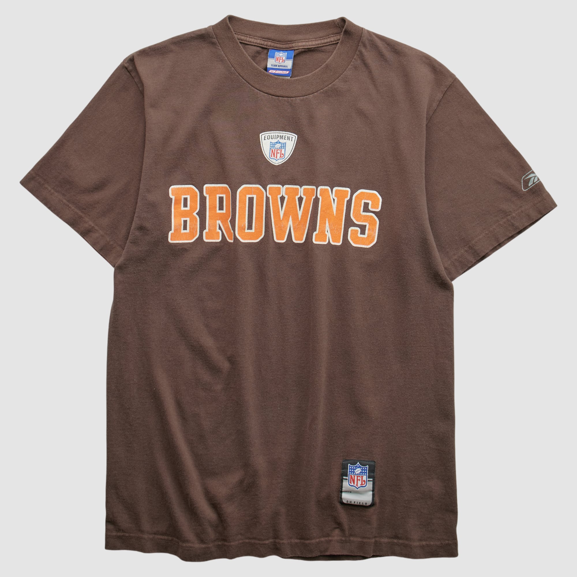 Cleveland Browns Reebok 2000s T-shirt - Brown - S
