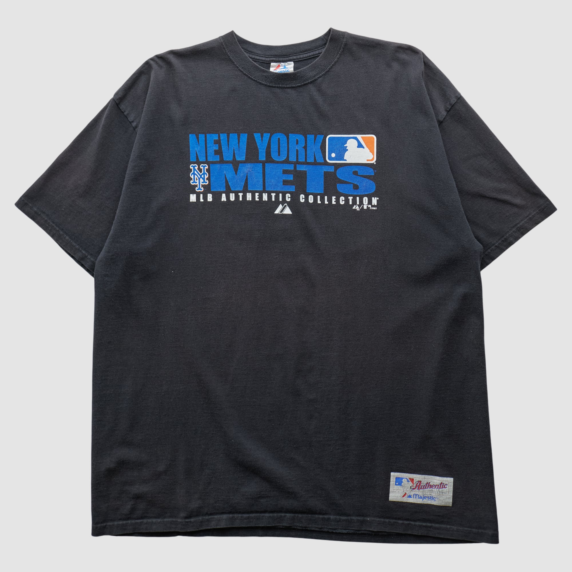 New York Mets Majestic 2007 T-shirt - Black - 2XL