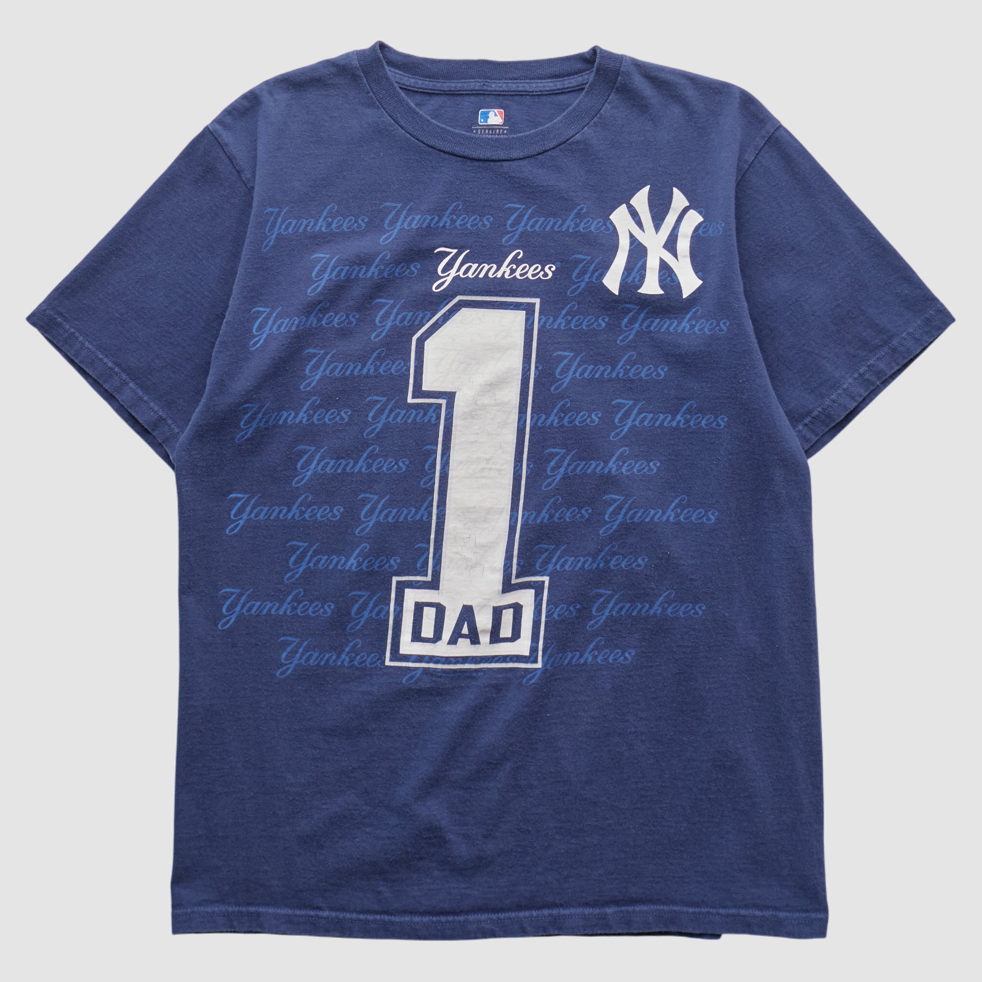 New York Yankees MLB merchandise 2000s T-shirt - Navy - S