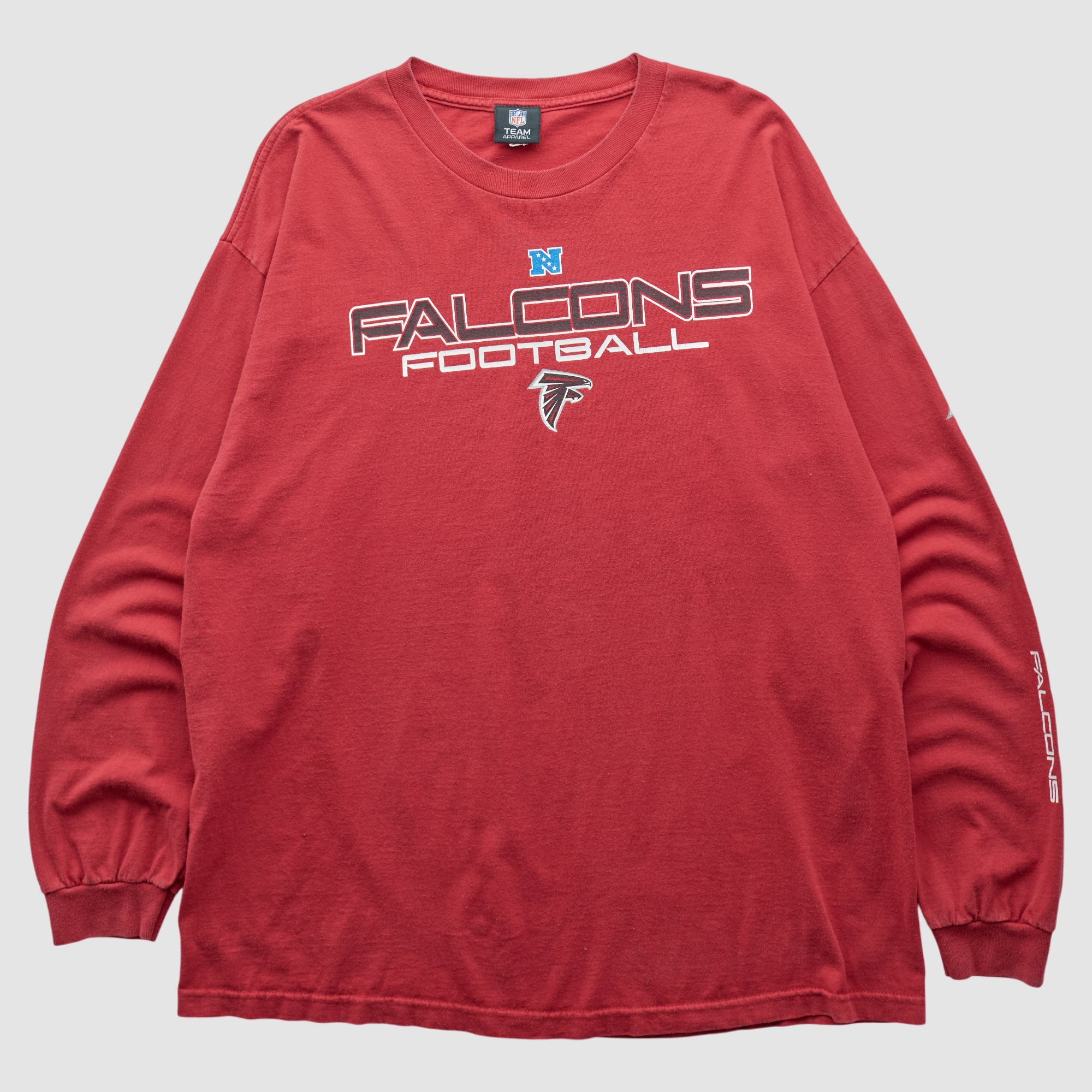 Atlanta Falcons Team Edition Apparel 2010s Long Sleeve T-shirt - Red - XL