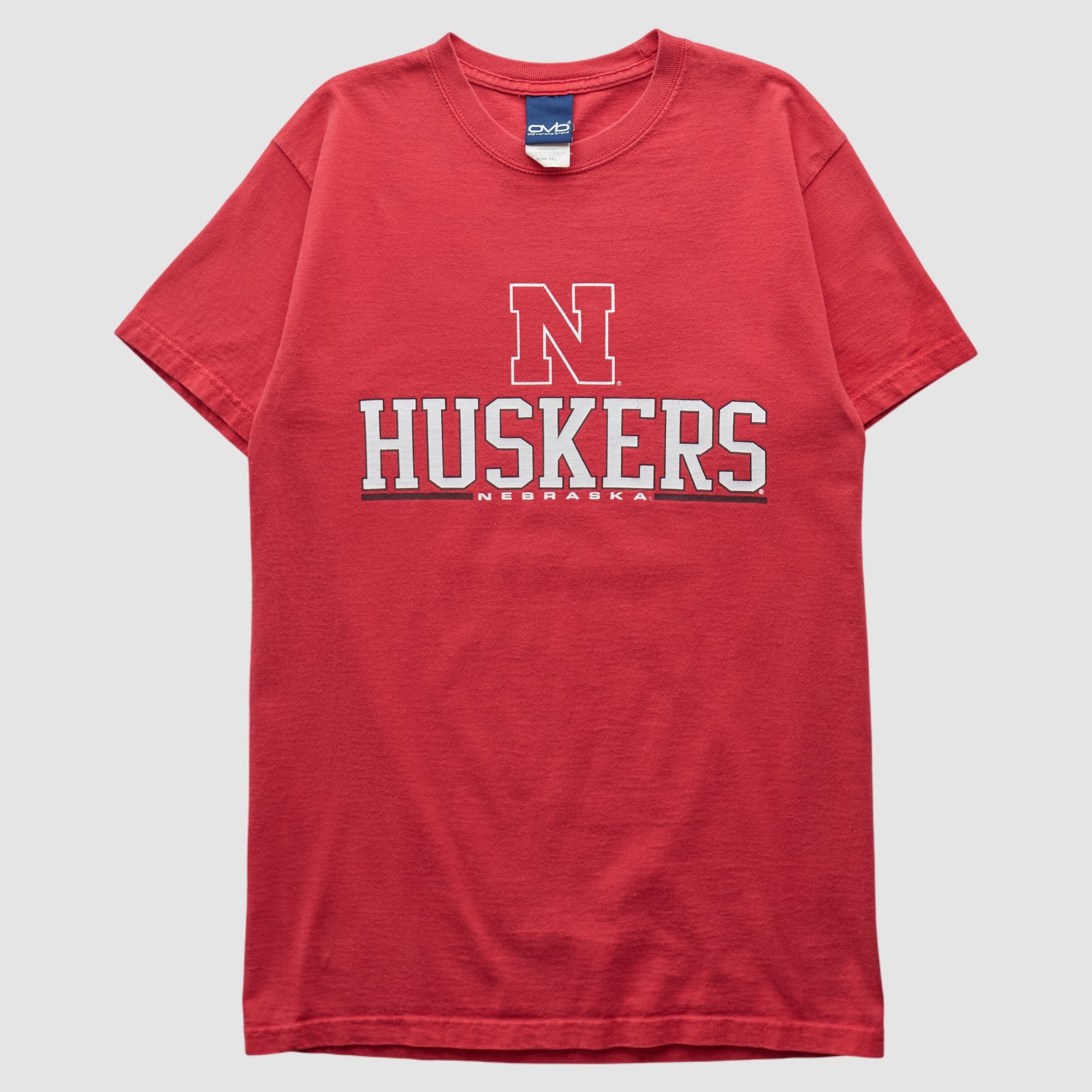 Nebraska Huskers Old Varsity Brand 2000s T-shirt - Red - XXS
