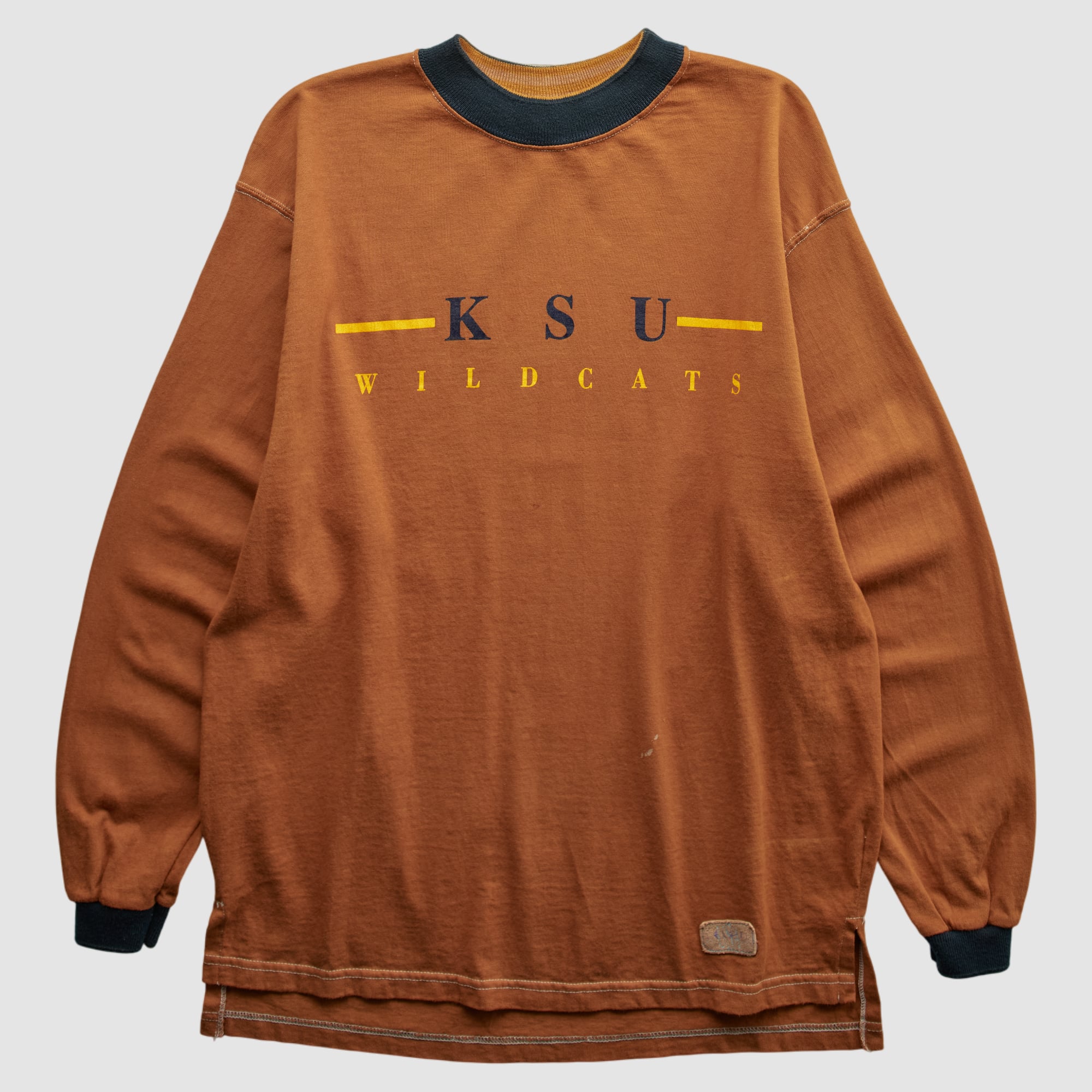 Kansas State Wildcats Beezil 90s Pullover Sweatshirt - Brown - S