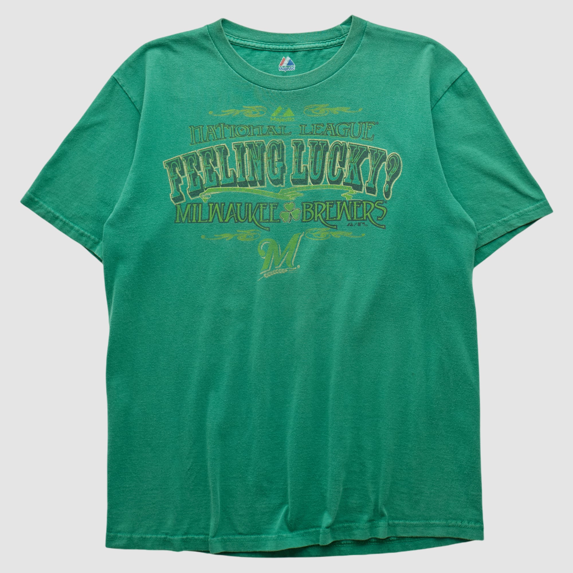 Milwaukee Brewers Majestic 2000s T-shirt - Green - S