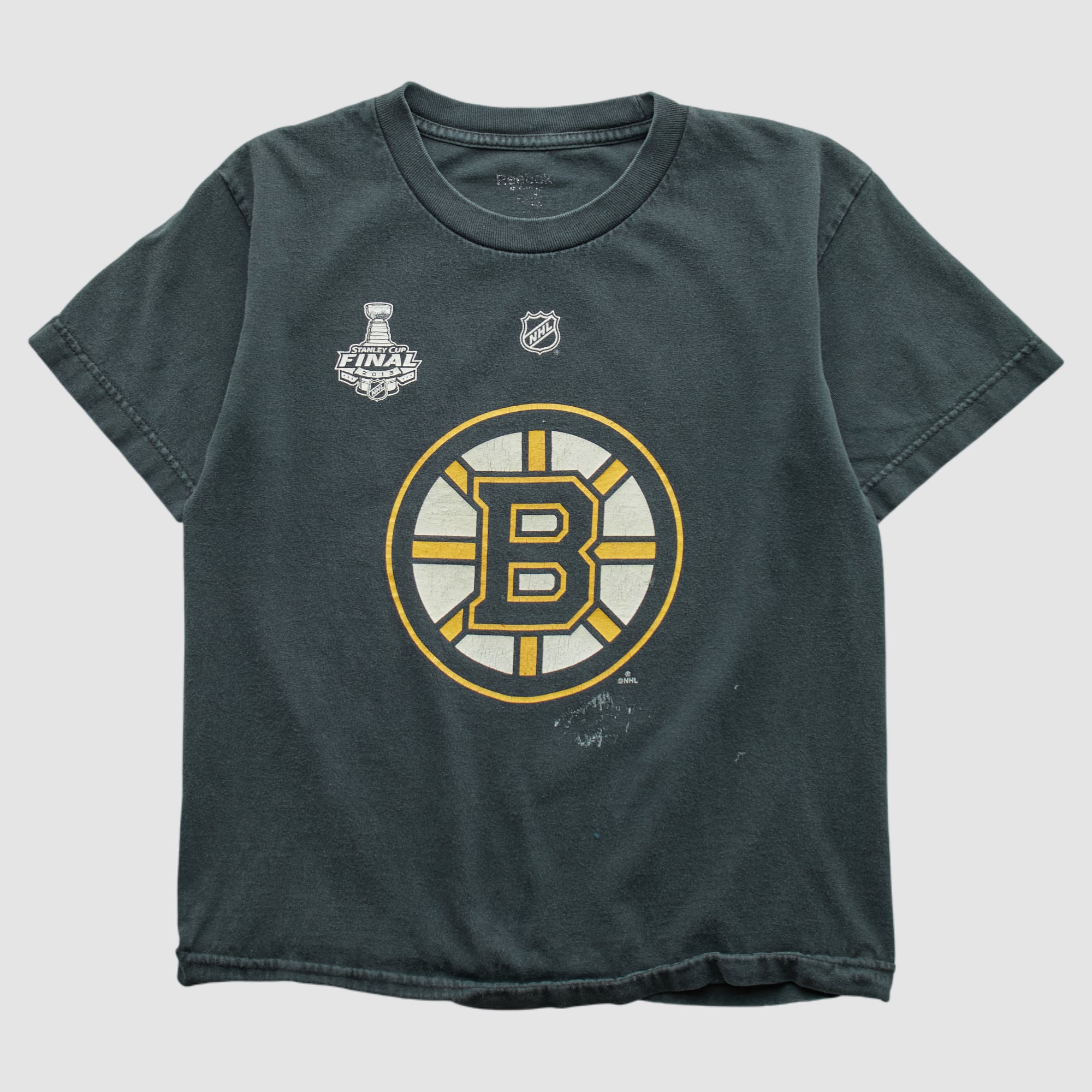 Boston Bruins Reebok 2013 T-shirt - Charcoal - XS