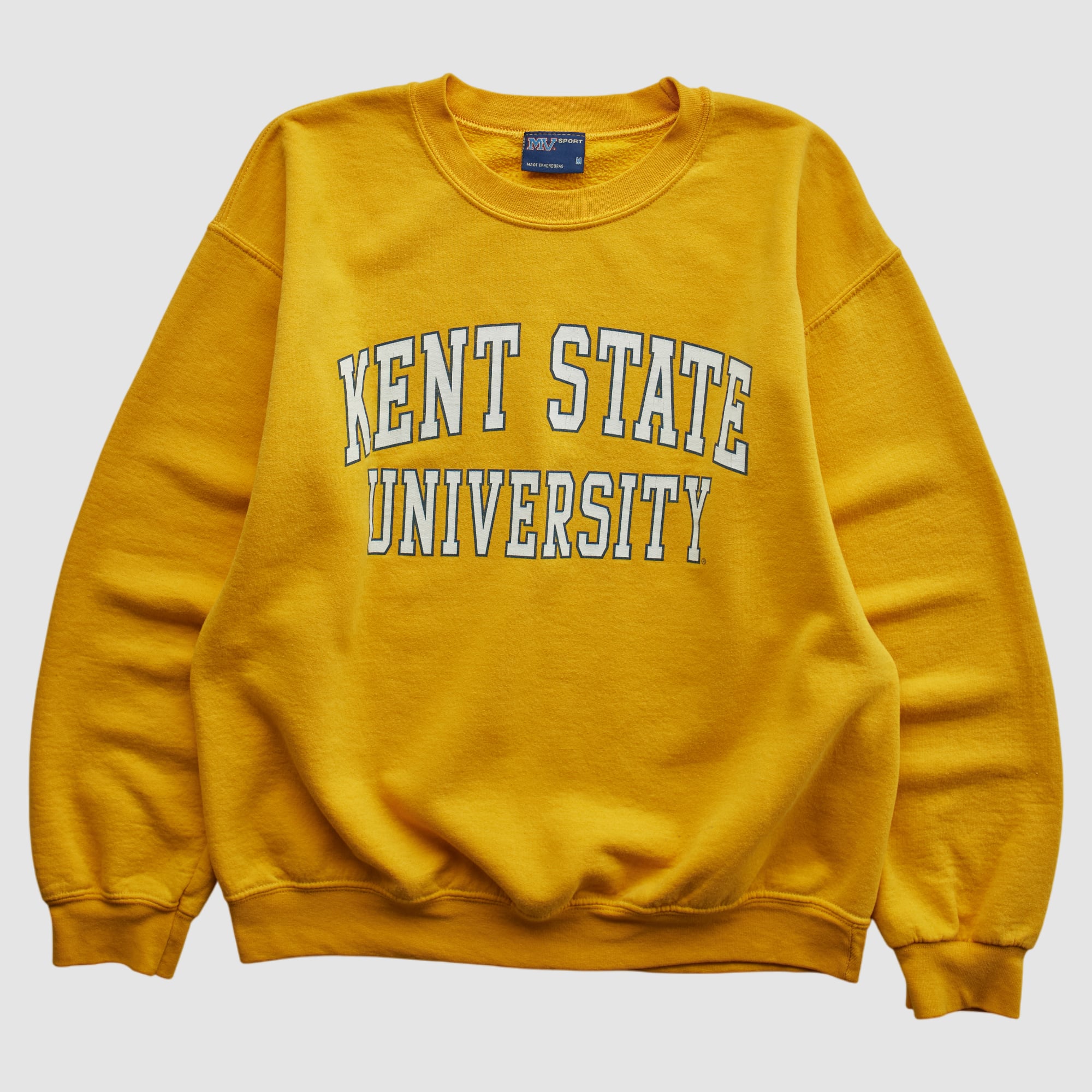 Kent State Golden Flashes MV Sport 2000s Pullover Sweatshirt - Yellow - XS
