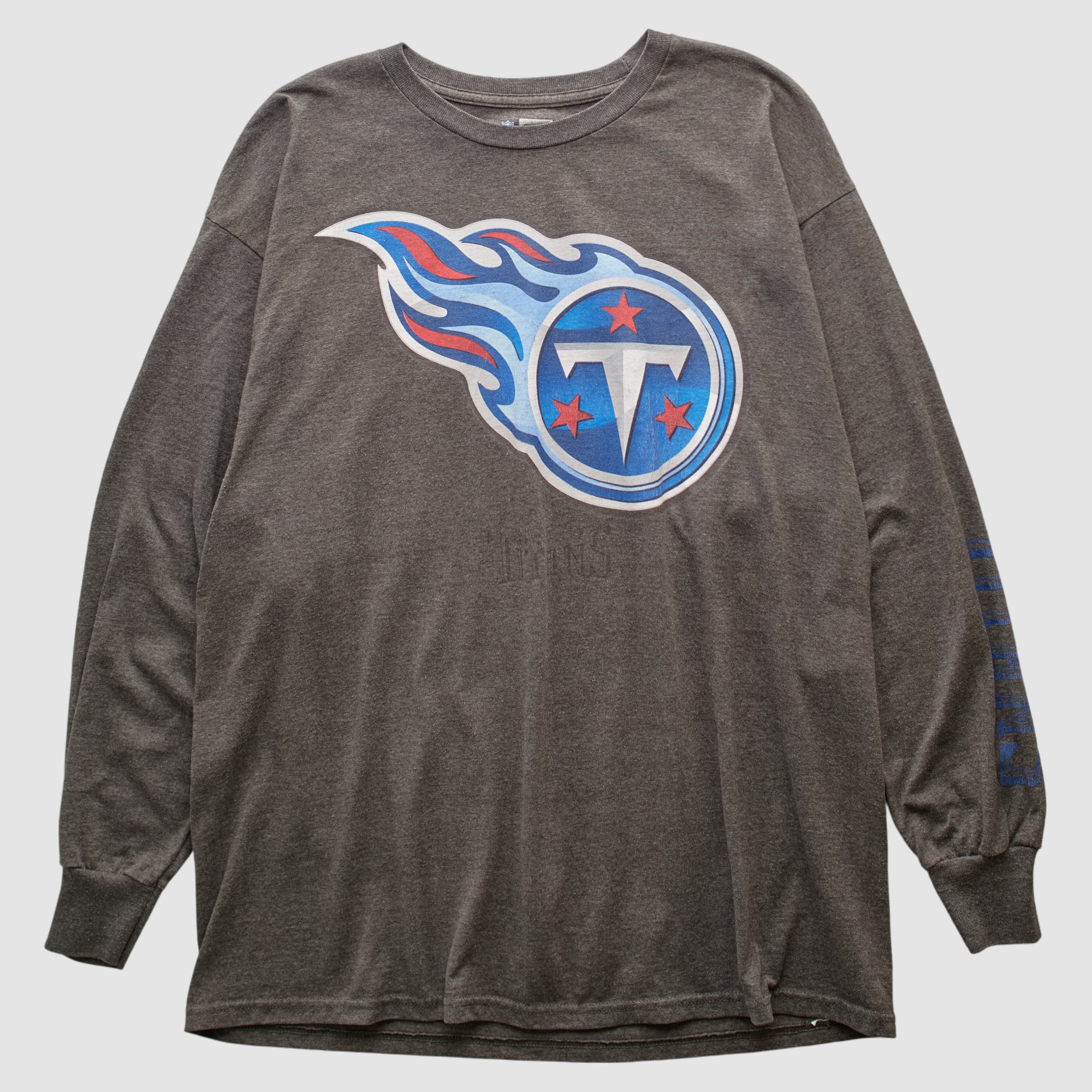 Tennessee Titans NFL 2000s Long Sleeve T-shirt - Dark Heather Gray - M