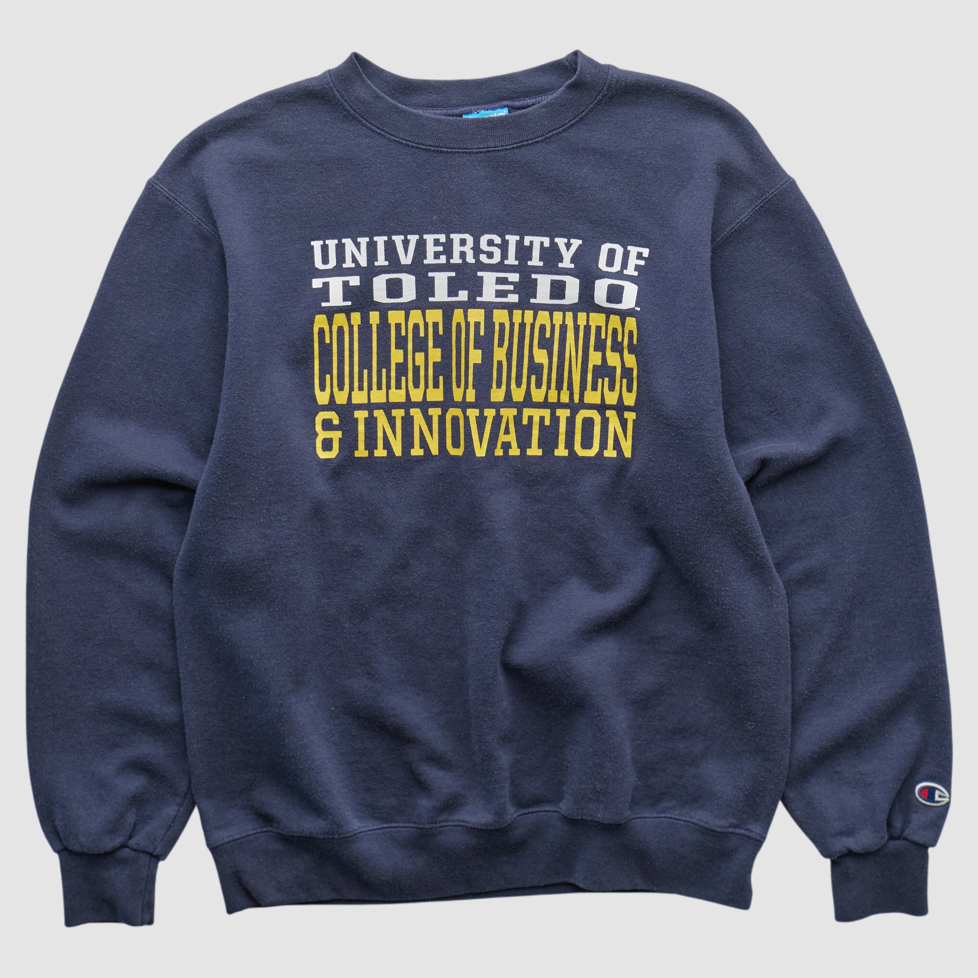 Toledo Rockets Champion 2010s Pullover Sweatshirt - Navy - XS