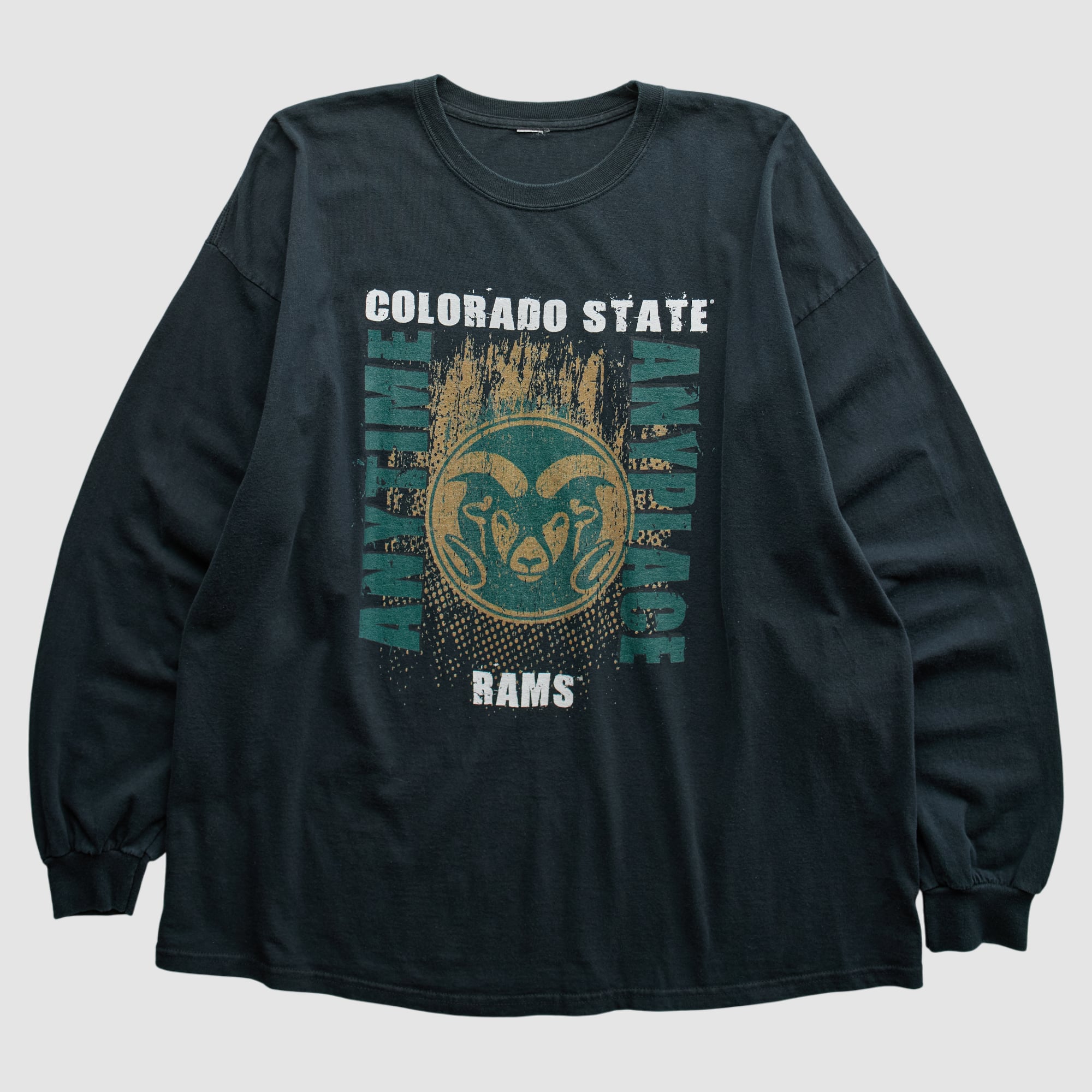 Colorado State Rams 2000s Long Sleeve T-shirt - Black - 2XL