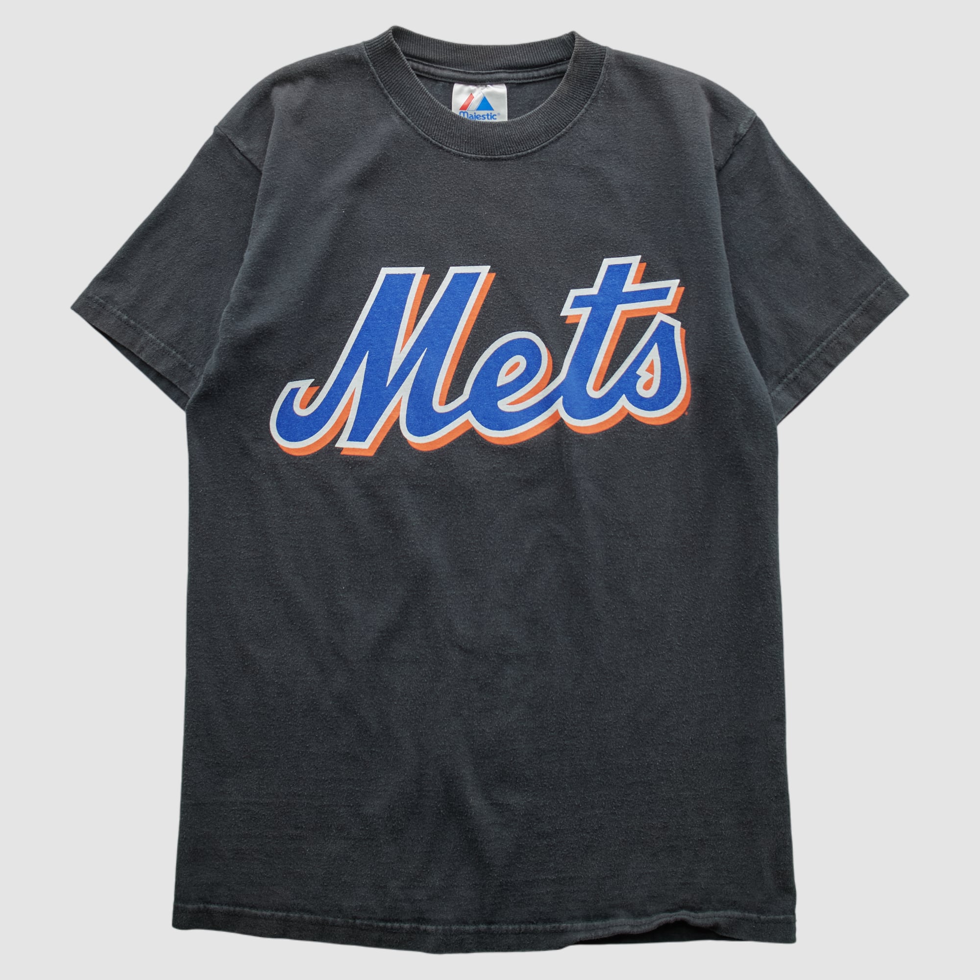 New York Mets Majestic 2000s T-shirt - Black - XS