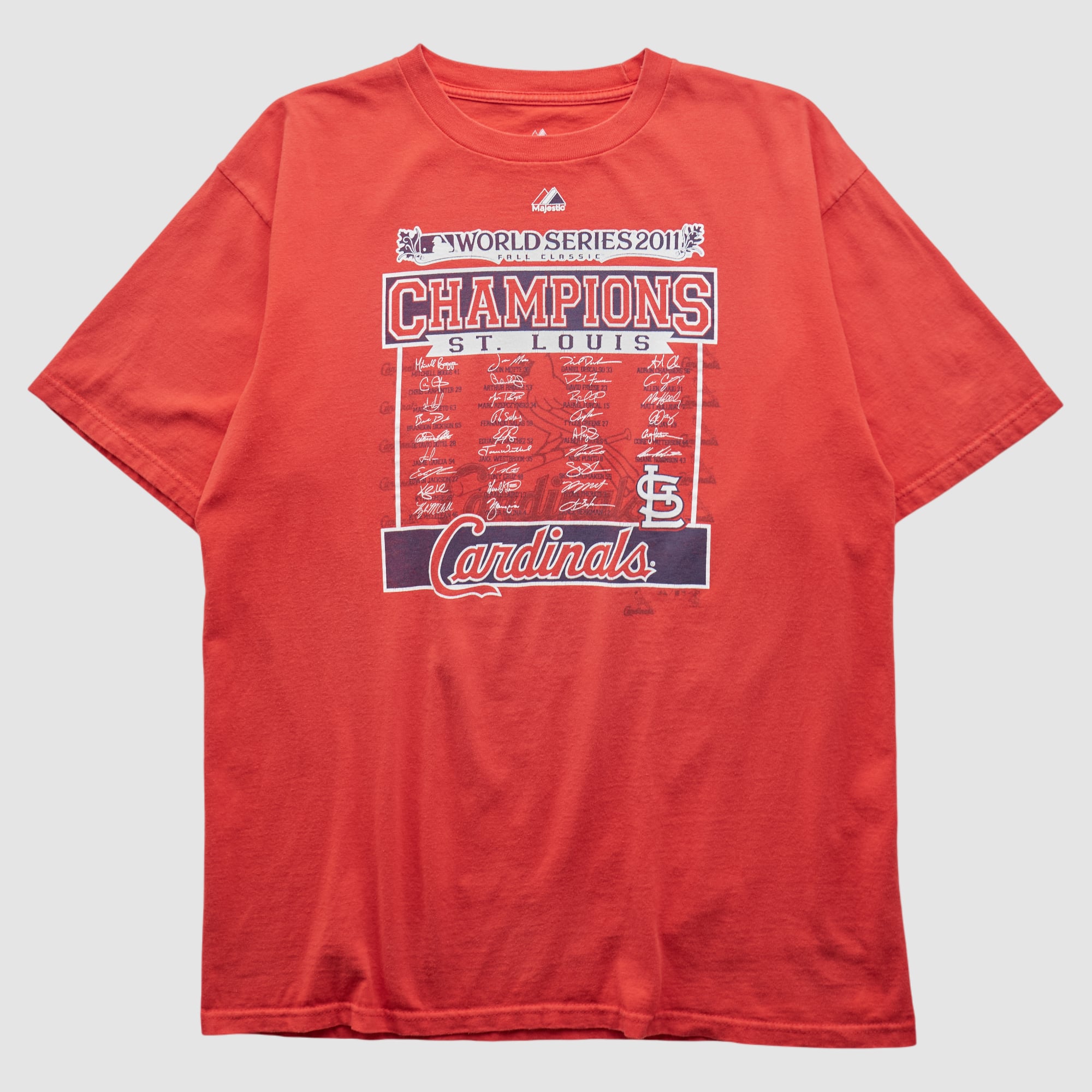 St. Louis Cardinals Majestic 2011 T-shirt - Red - M