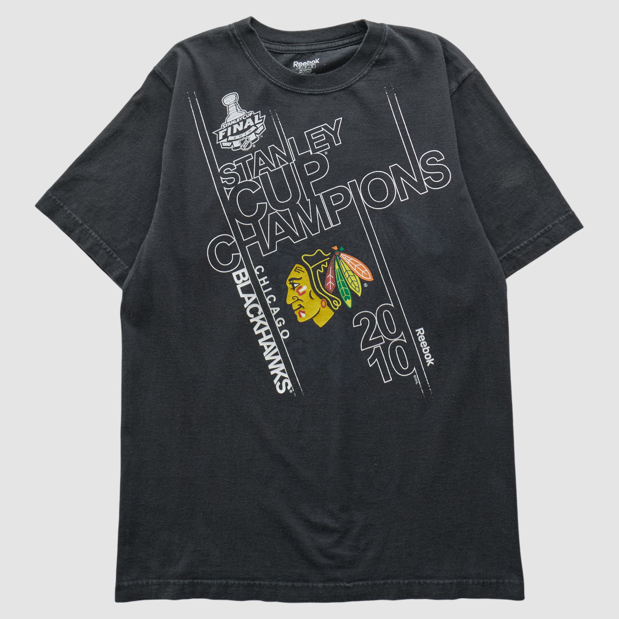 Chicago Blackhawks Reebok 2010 T-shirt - Black - S