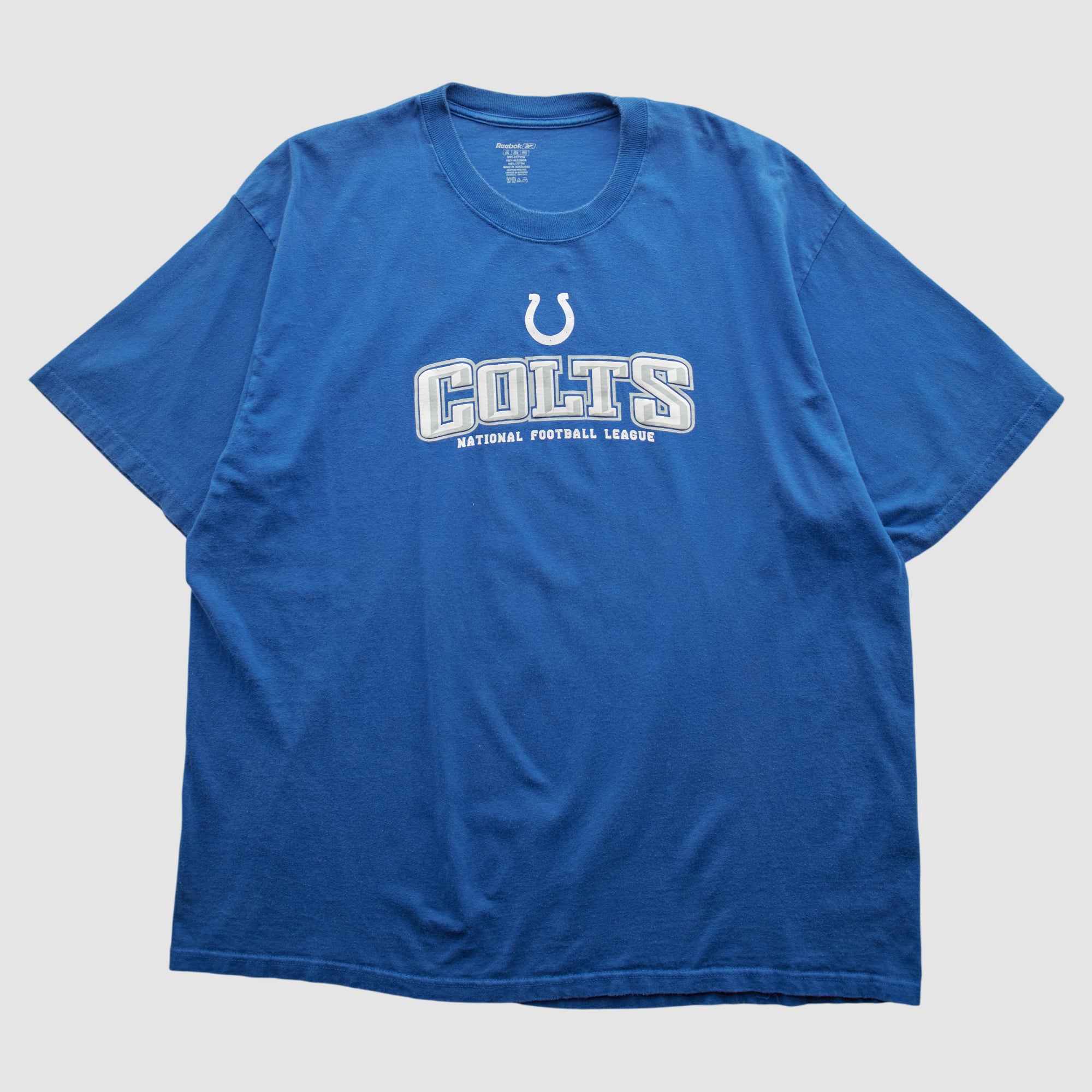 Indianapolis Colts Reebok 2000s T-shirt - Blue - 2XL