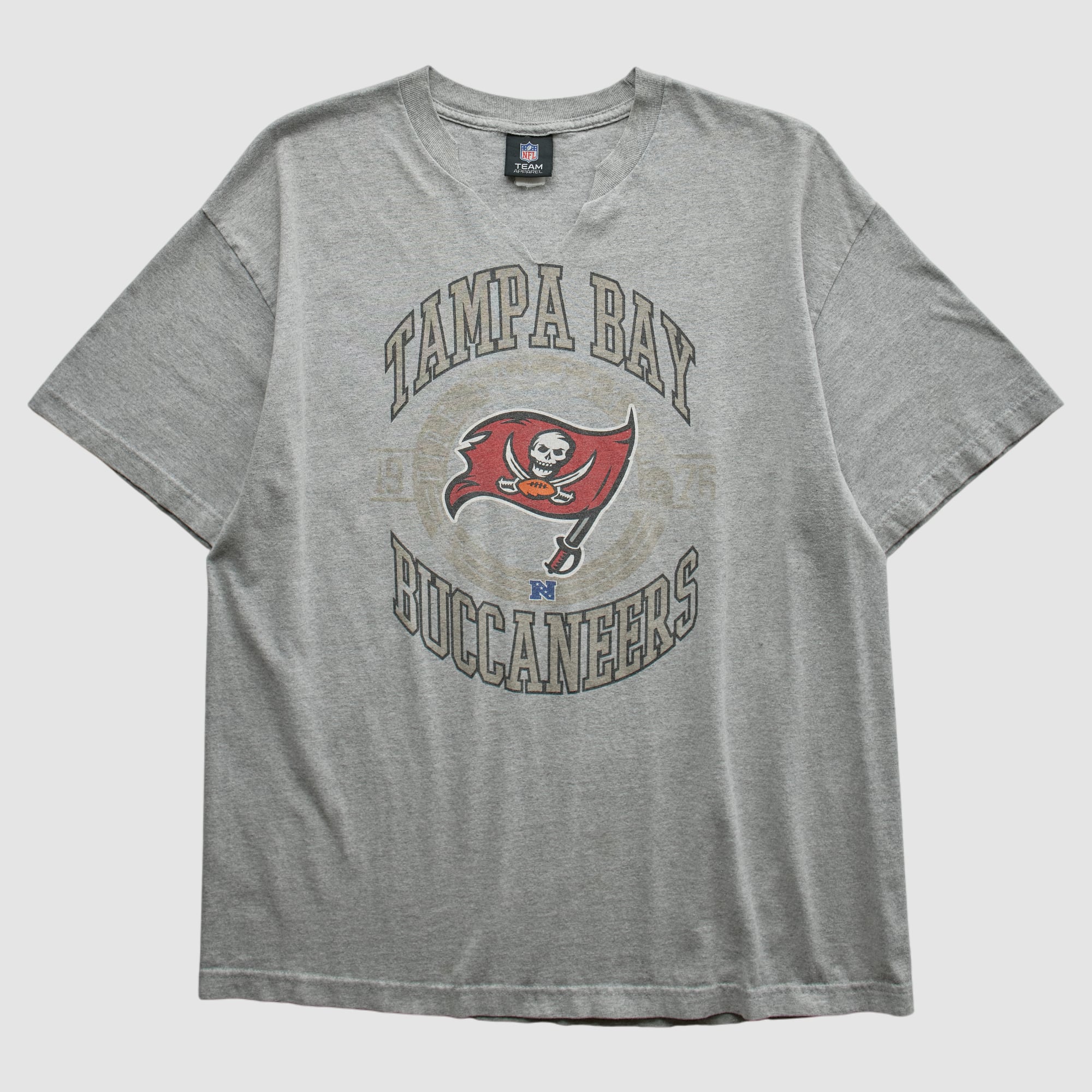 Tampa Bay Buccaneers Team Edition Apparel 2010s T-shirt - Heather Gray - M