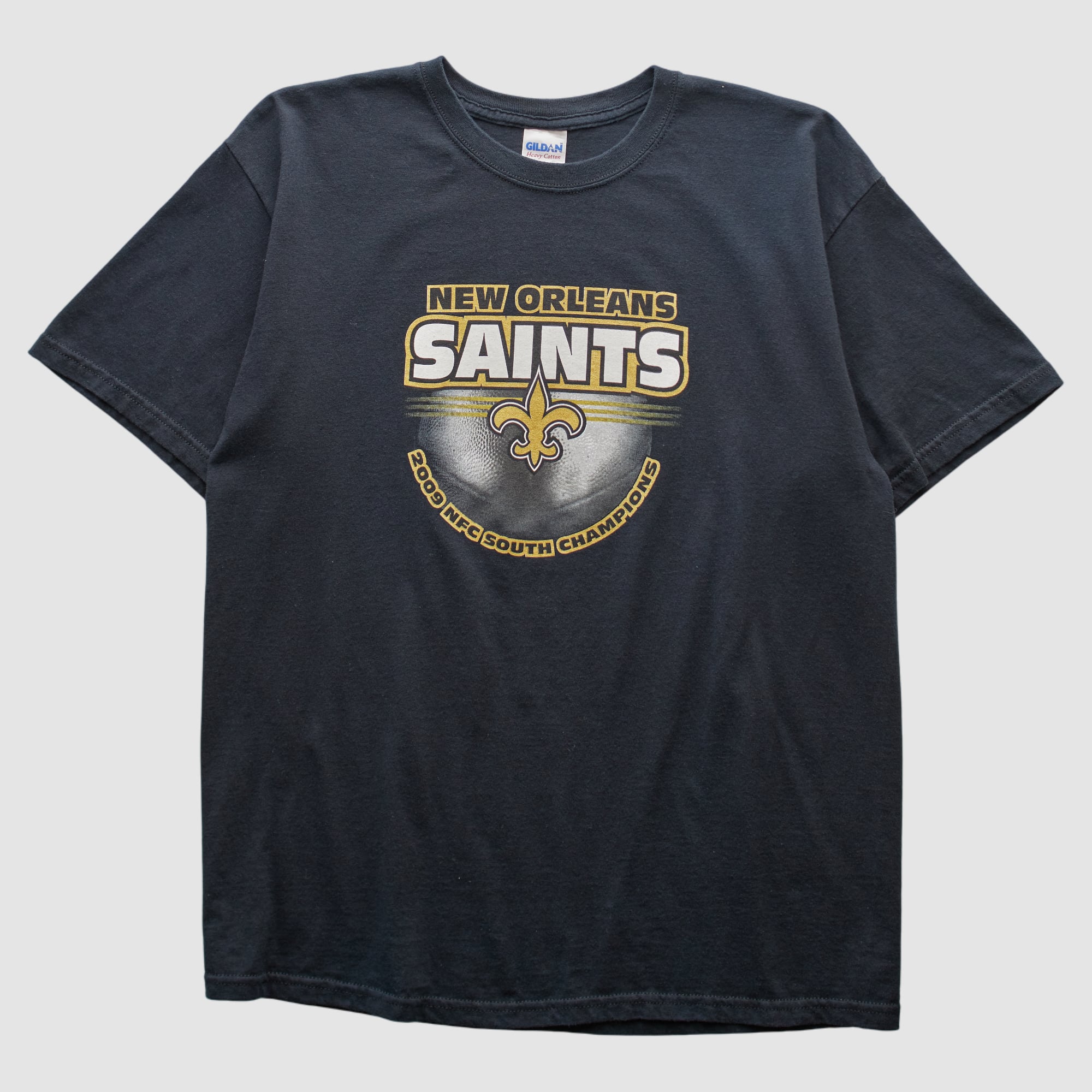 New Orleans Saints Gildan 2009 T-shirt - Black - M