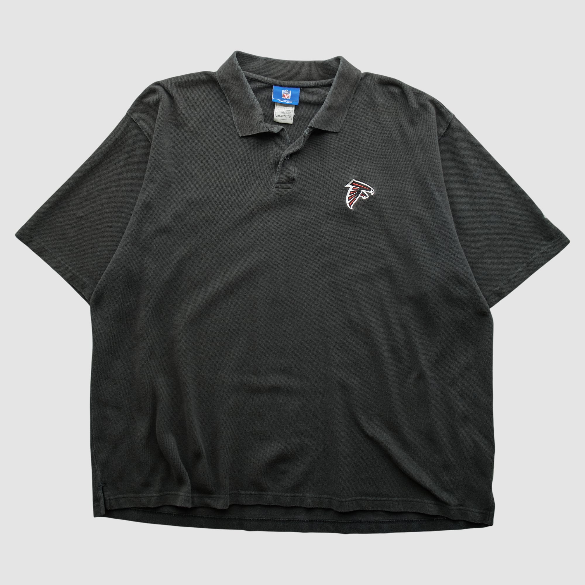 Atlanta Falcons NFL 2000s Polo - Charcoal - 2XL