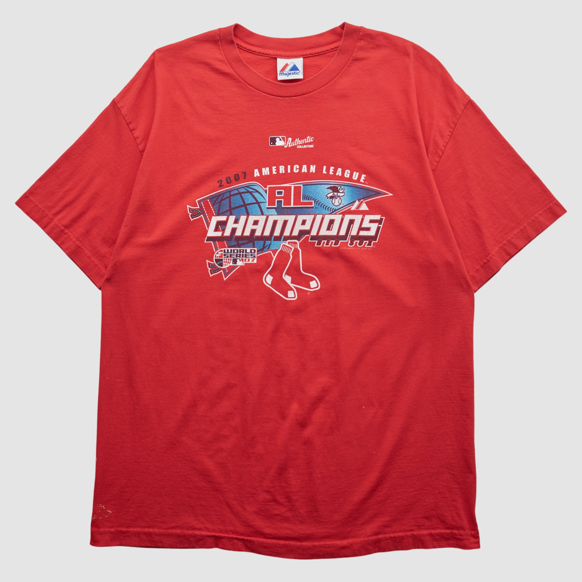 Boston Red Sox Majestic 2007 T-shirt - Red - L