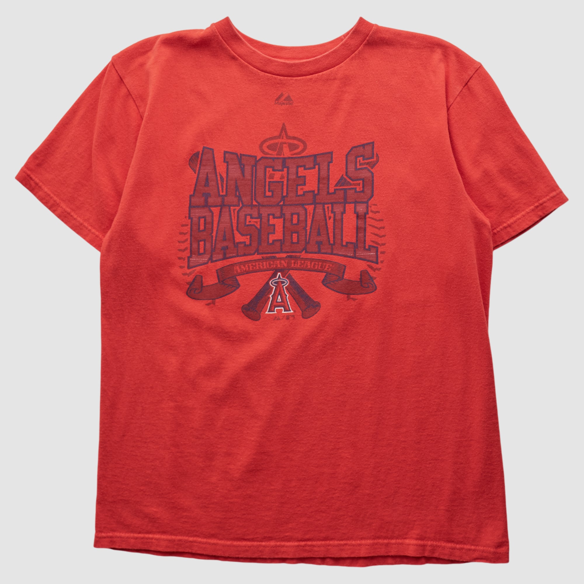 Los Angeles Angels Majestic 2000s T-shirt - Red - M