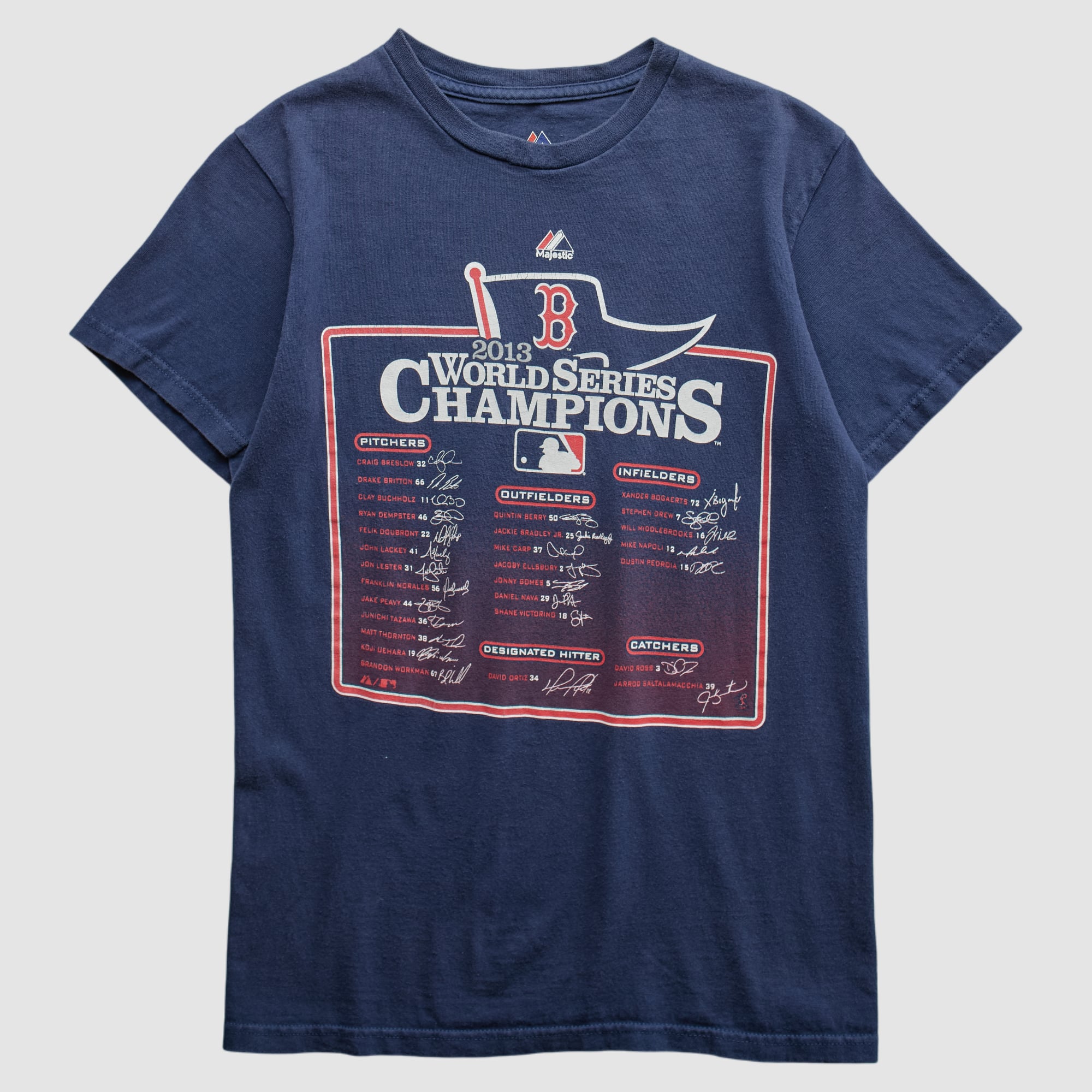 Boston Red Sox Majestic 2013 T-shirt - Navy - XXS