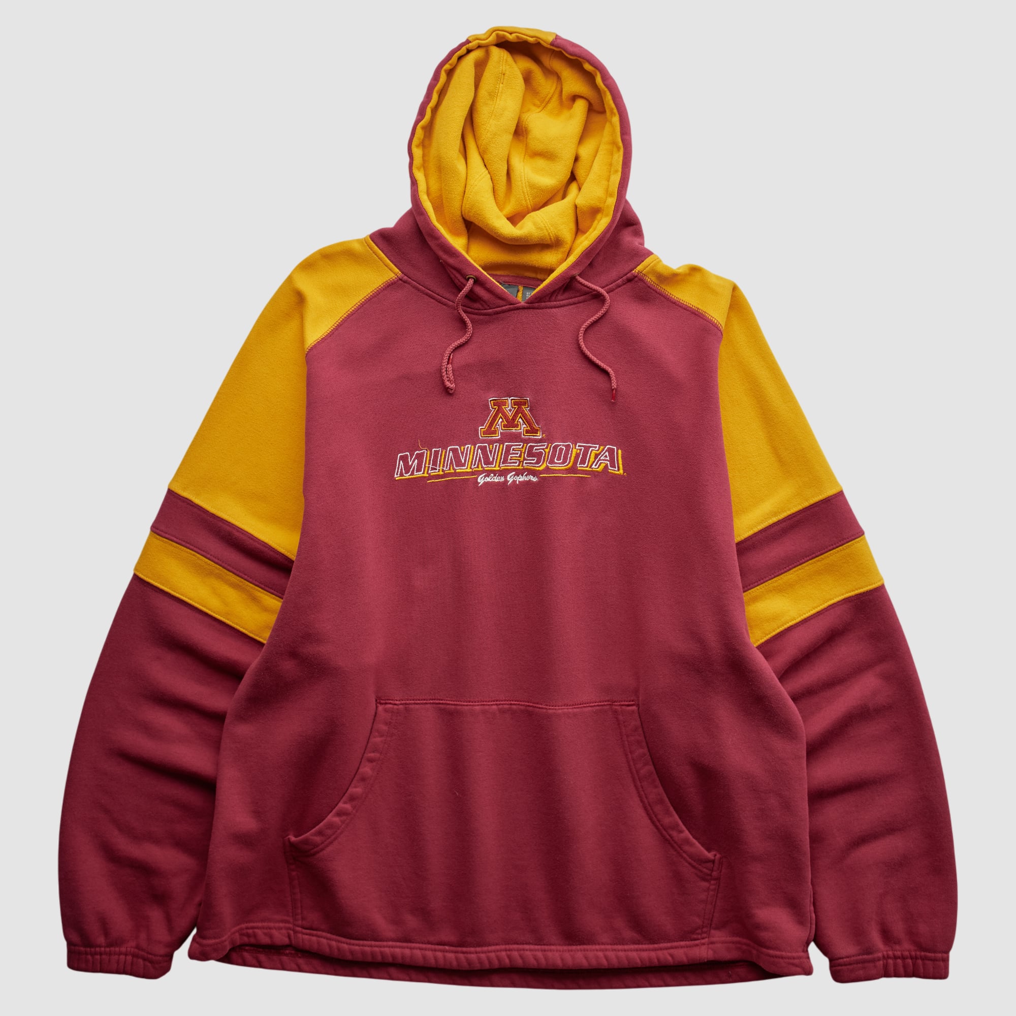 Minnesota Golden Gophers Active 2000s Hooded Pullover Sweatshirt - Maroon - M