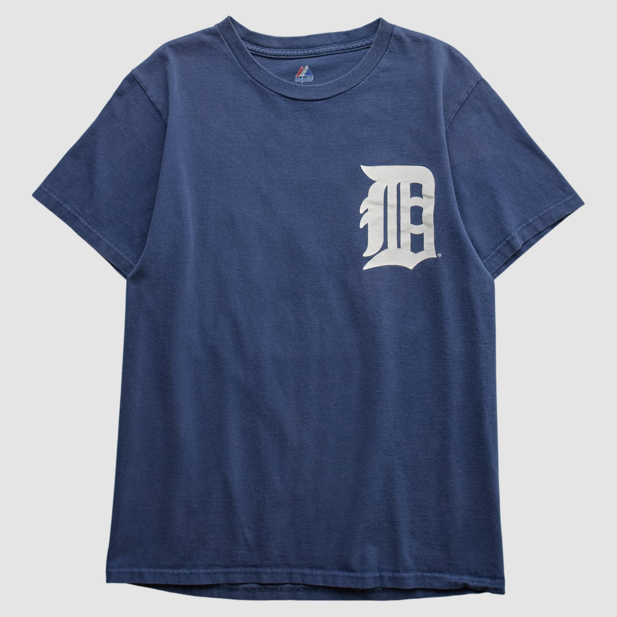 Detroit Tigers Majestic 2000s T-shirt - Navy - XS